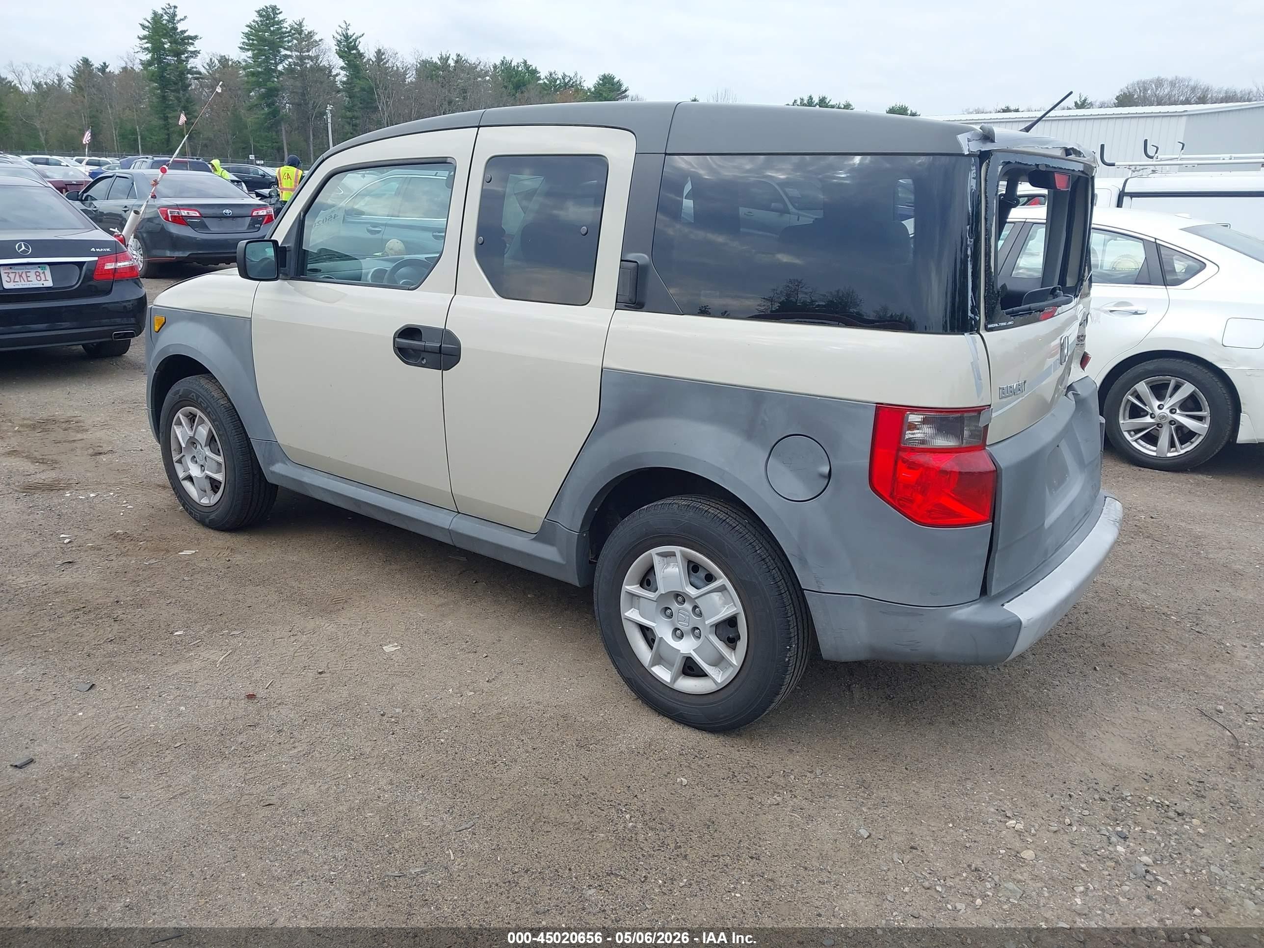 2005 Honda Element Lx Tan vin: 5J6YH283X5L016342