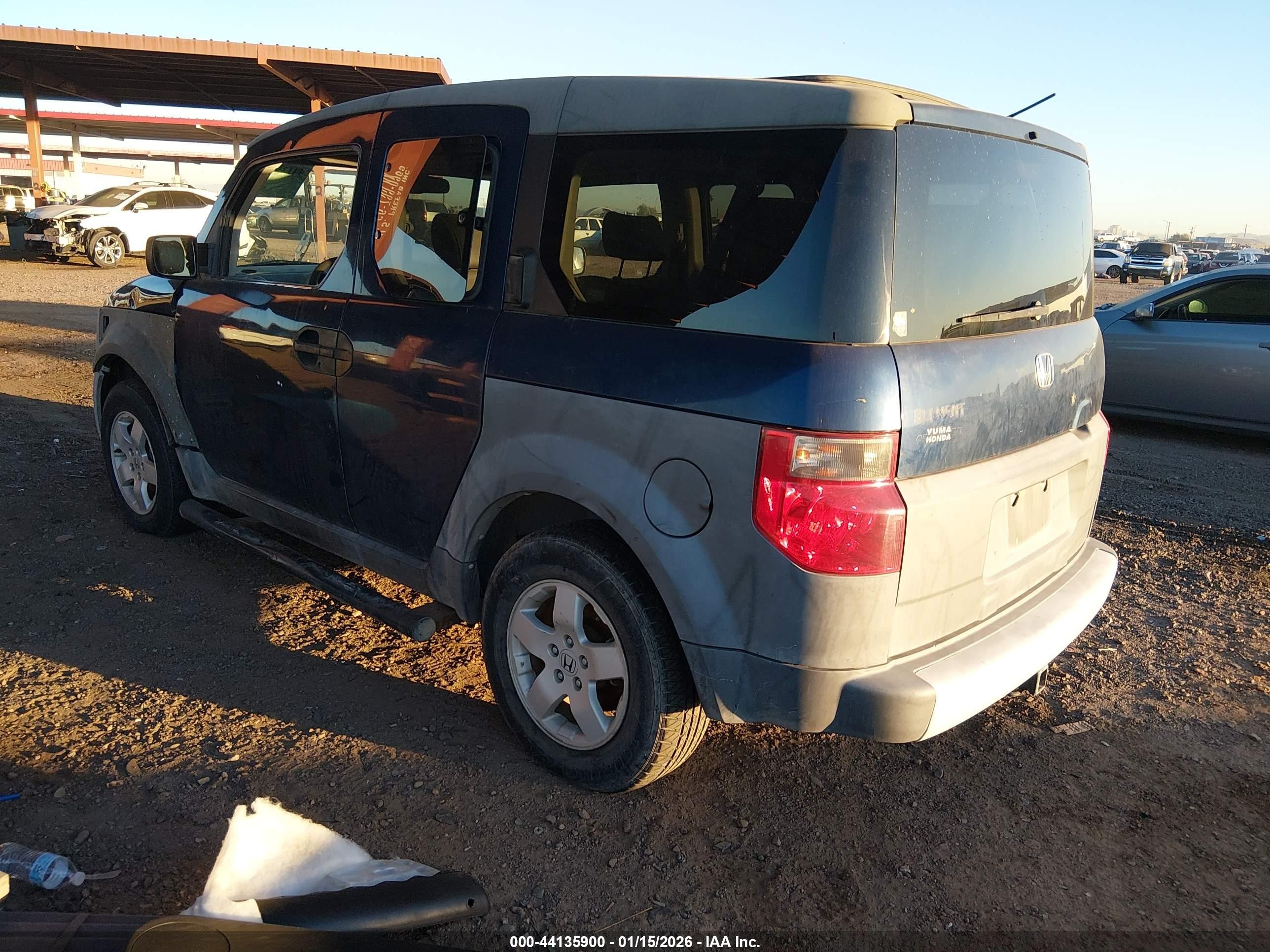 2003 Honda Element Ex Blue vin: 5J6YH28503L004263