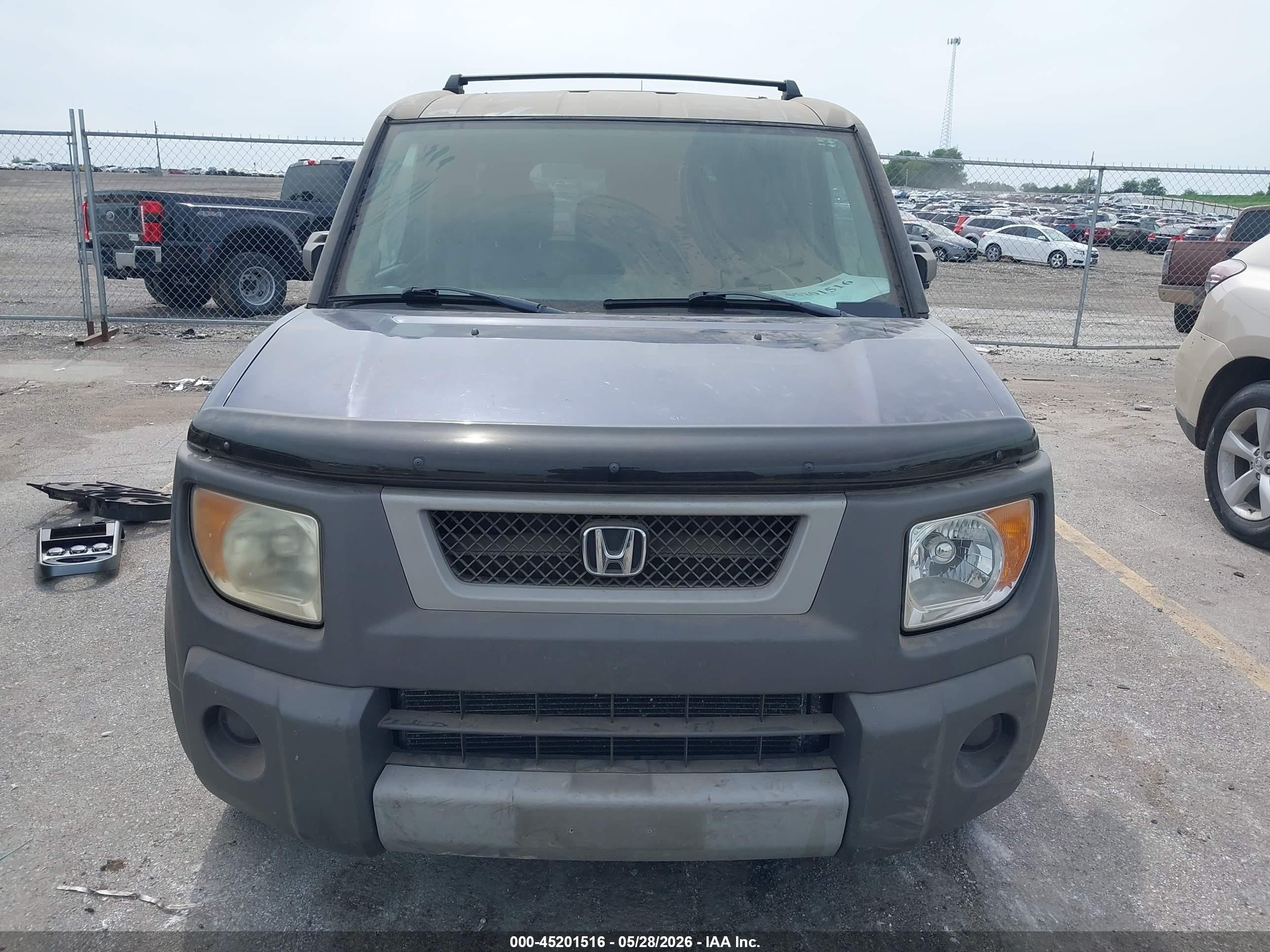 2003 Honda Element Ex Blue vin: 5J6YH28503L007583