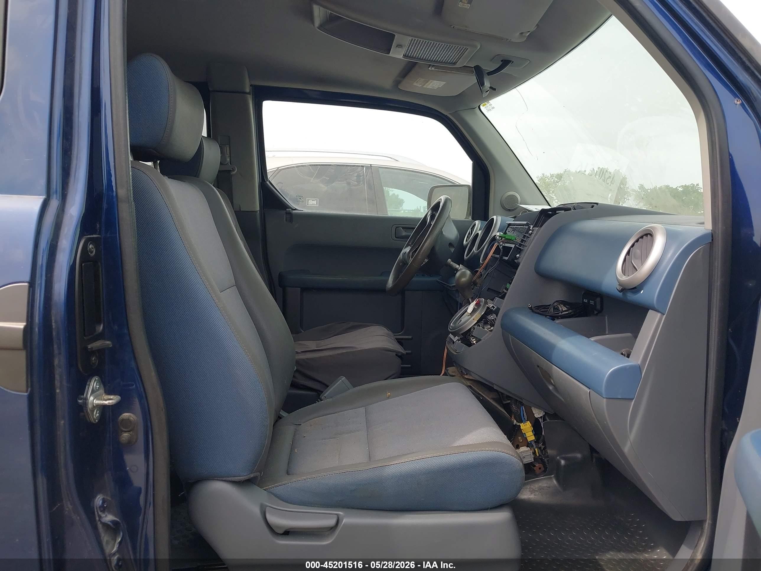 2003 Honda Element Ex Blue vin: 5J6YH28503L007583