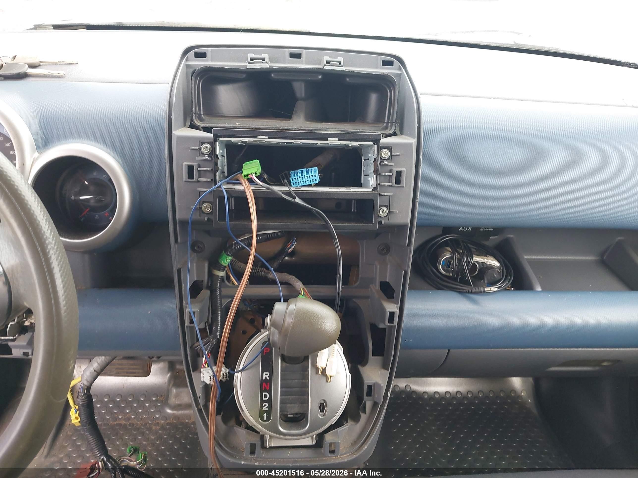 2003 Honda Element Ex Blue vin: 5J6YH28503L007583