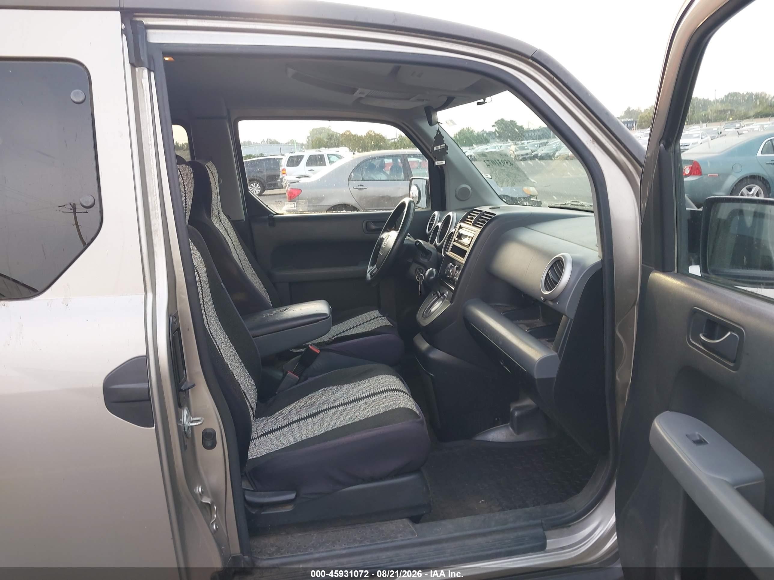 2003 Honda Element Ex Gray vin: 5J6YH28503L041460