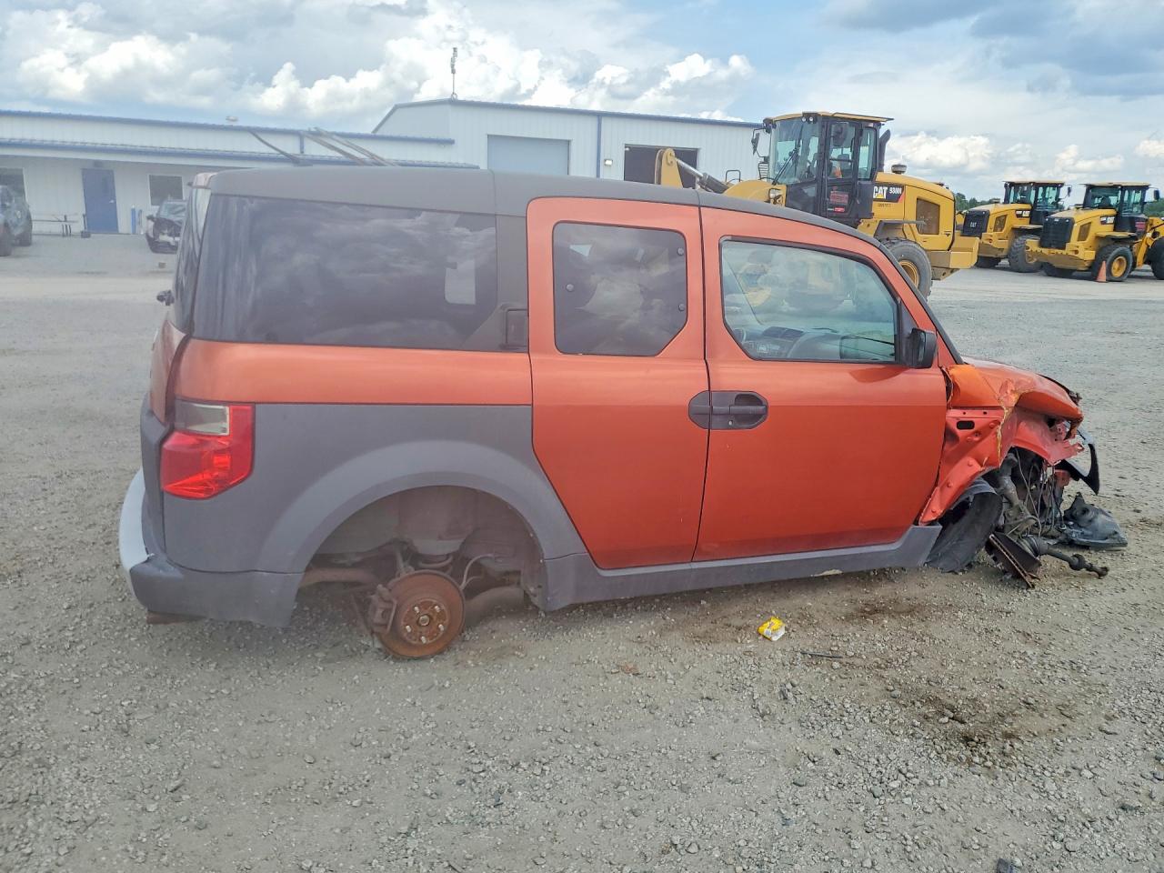 2003 Honda Element Ex Orange vin: 5J6YH28503L046920