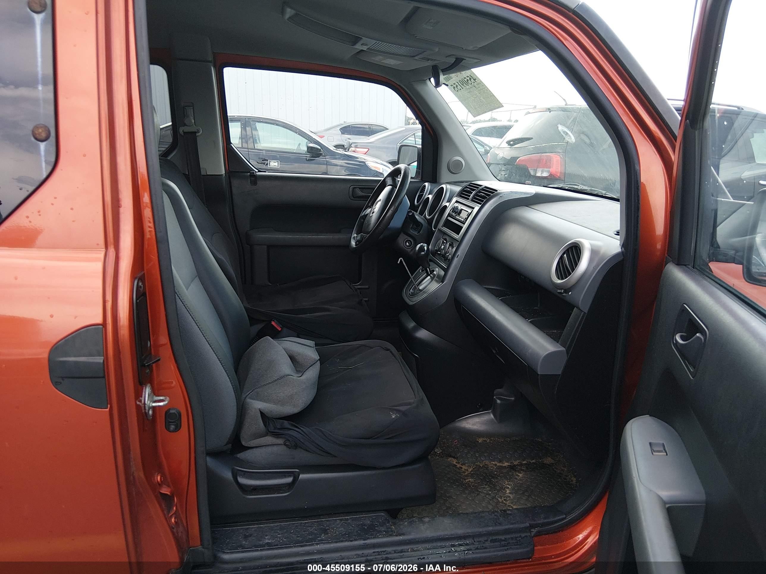 2003 Honda Element Ex Orange vin: 5J6YH28503L047520
