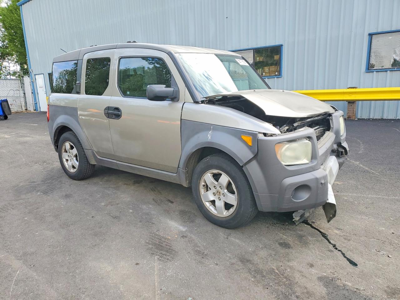 2004 Honda Element Ex Gray vin: 5J6YH28504L003454