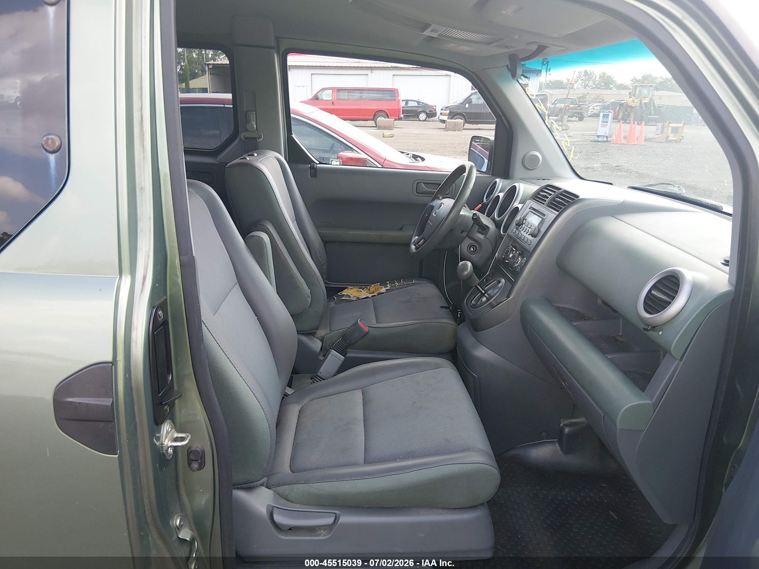2004 Honda Element Ex Green vin: 5J6YH28504L033389