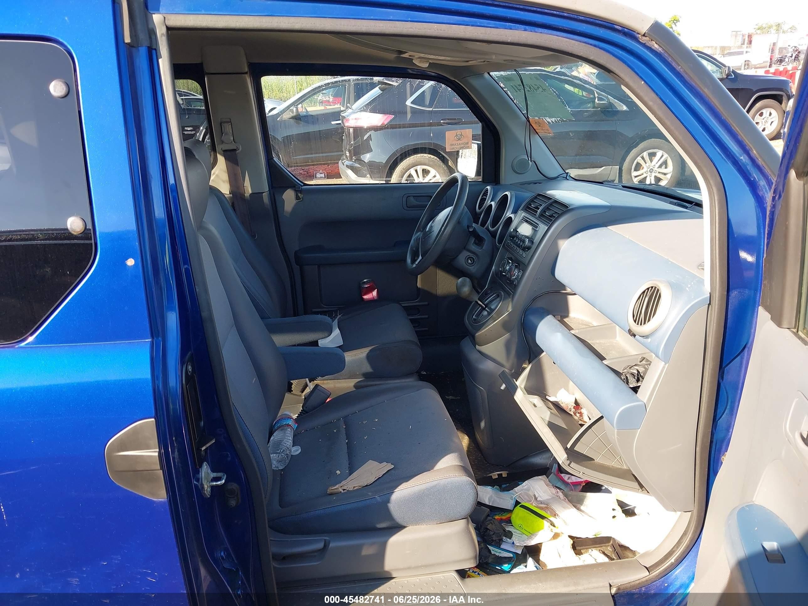 2004 Honda Element Ex Blue vin: 5J6YH28504L037507