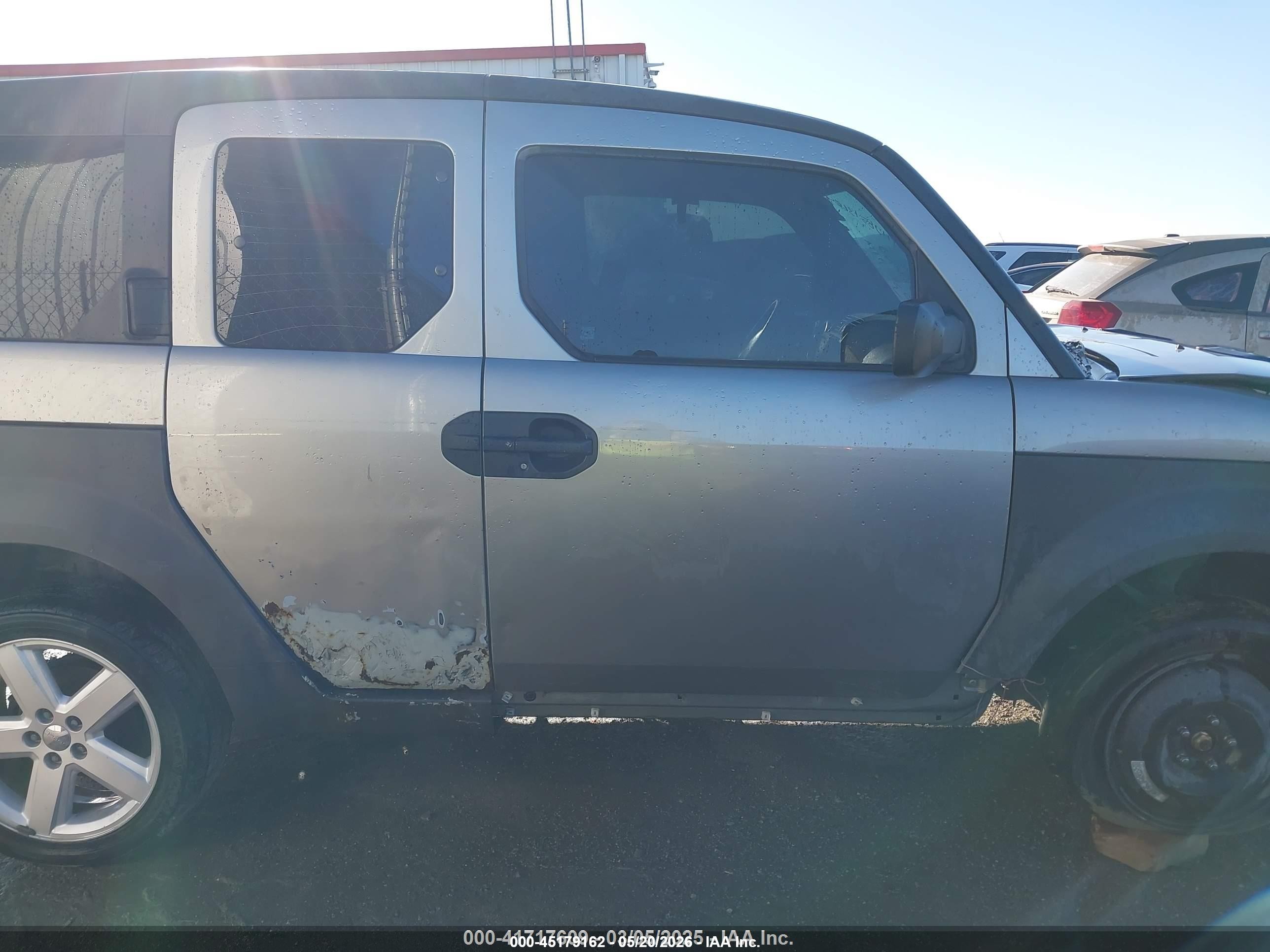 2003 Honda Element Ex Gray vin: 5J6YH28513L046506