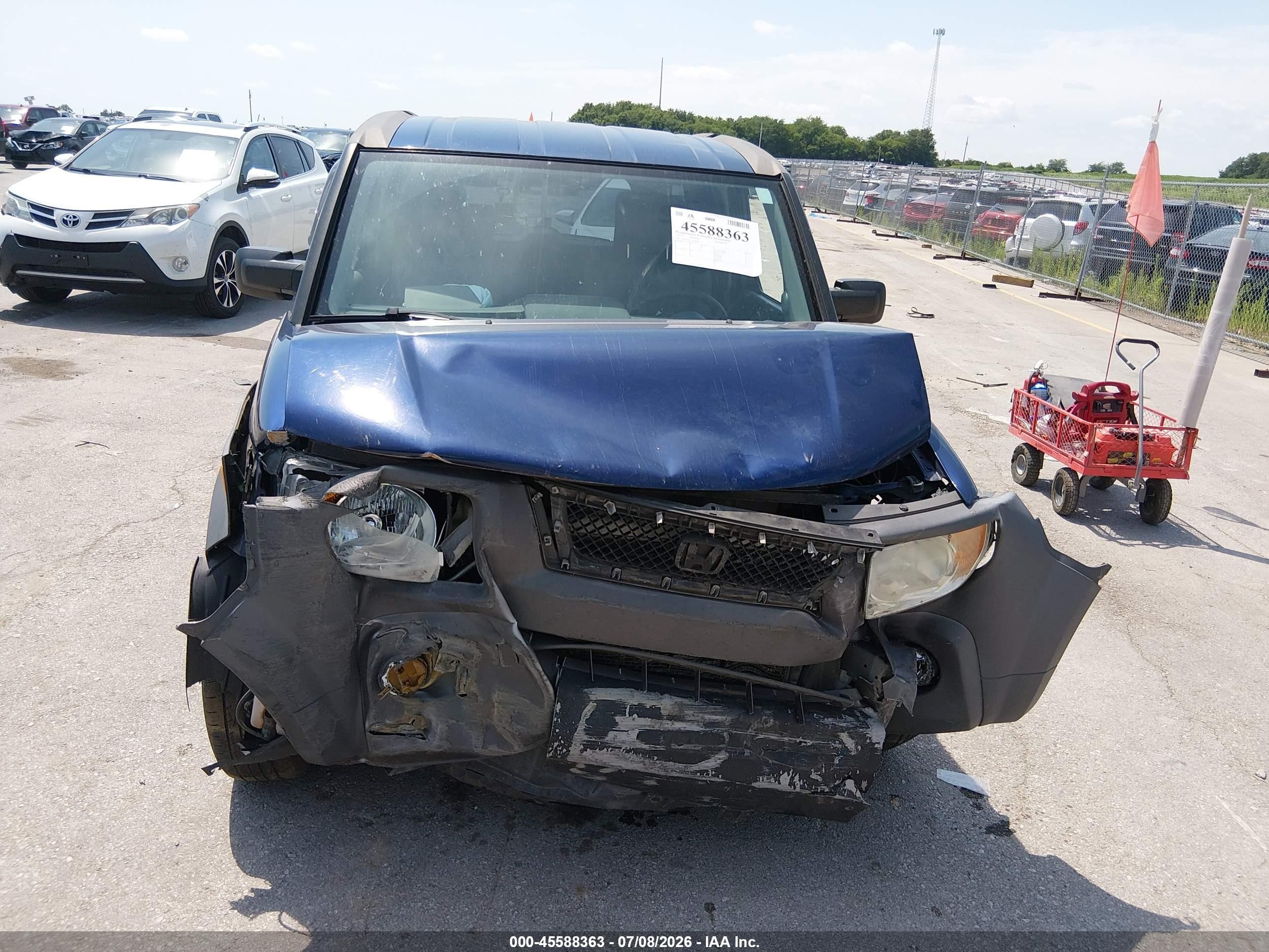 2003 Honda Element Ex Синий vin: 5J6YH28513L049518