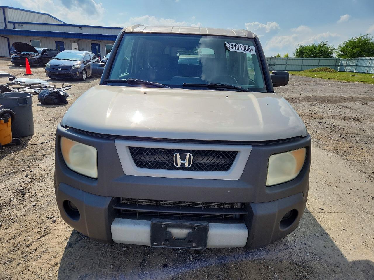 2004 Honda Element Ex Gray vin: 5J6YH28514L004015