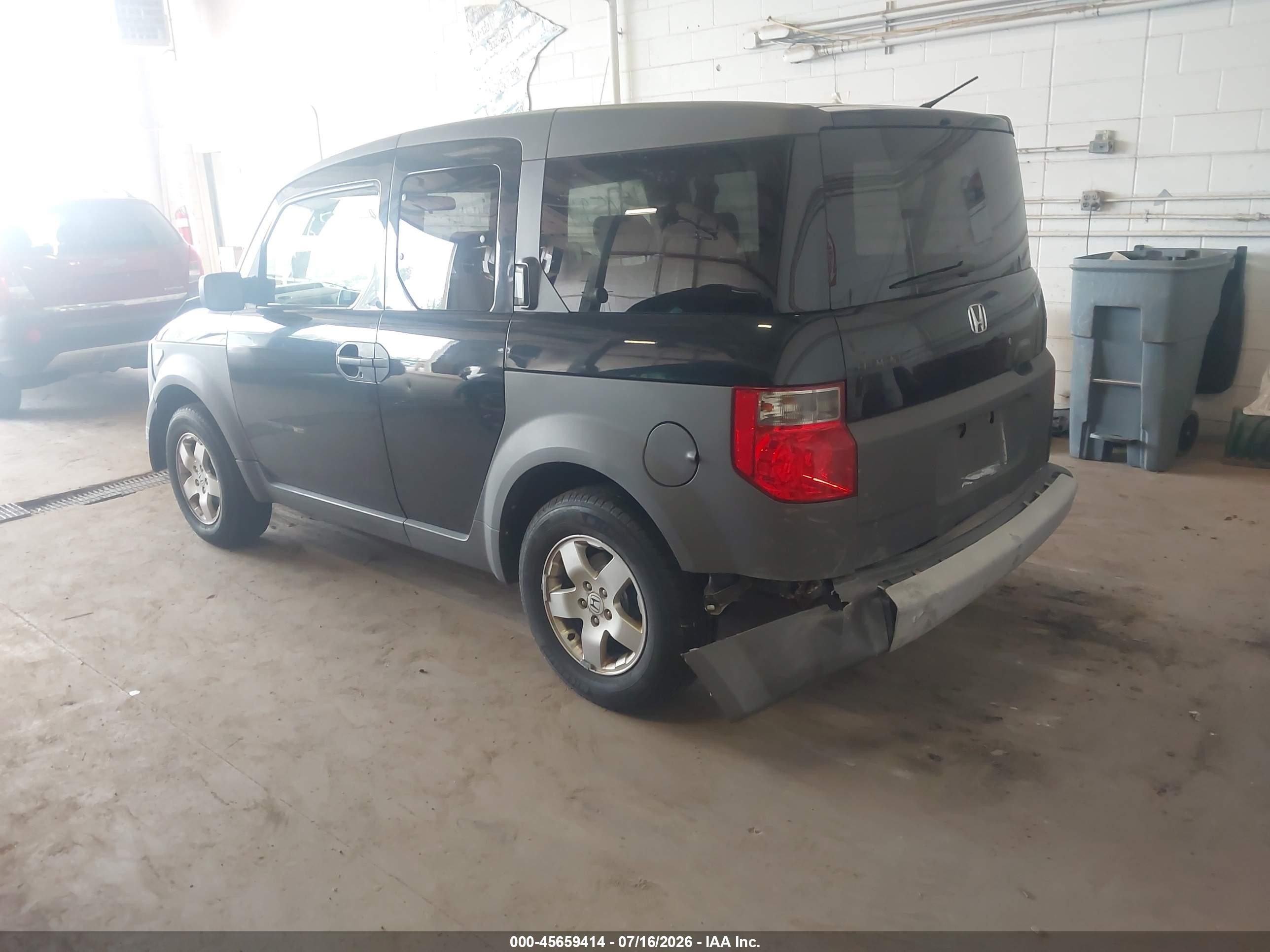 2004 Honda Element Ex Черный vin: 5J6YH28514L007139