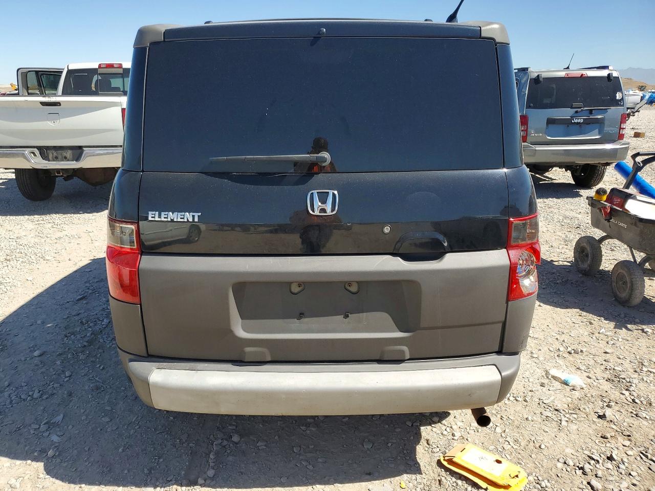 2004 Honda Element Ex Black vin: 5J6YH28514L019159
