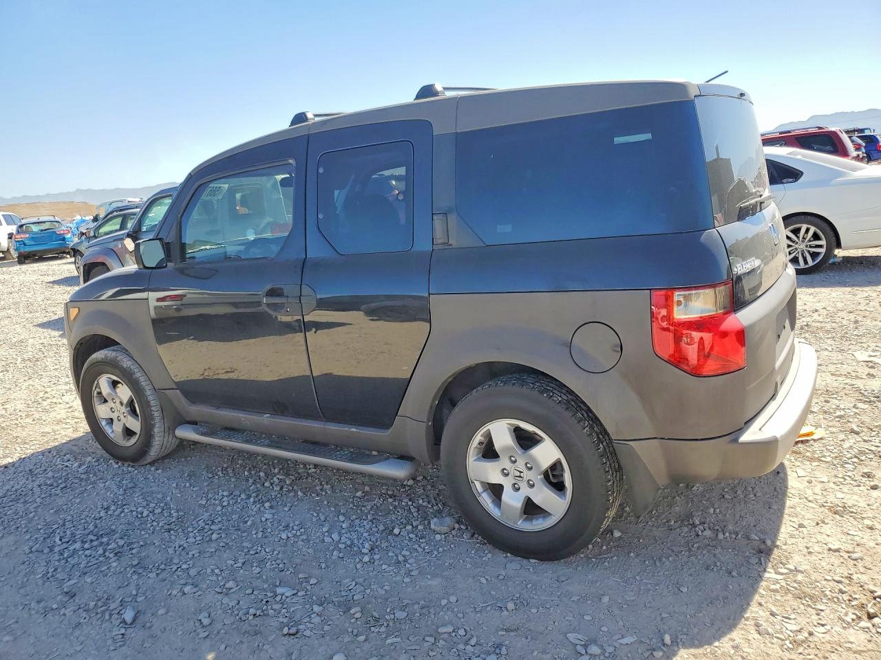2004 Honda Element Ex Black vin: 5J6YH28514L019159