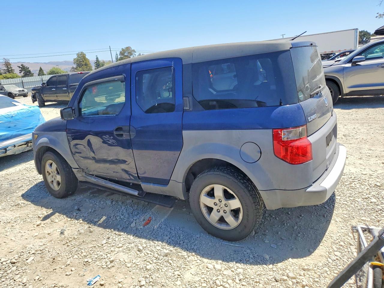 2003 Honda Element Ex Blue vin: 5J6YH28523L000571