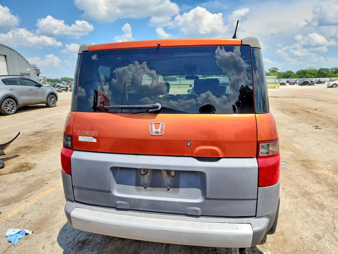2003 Honda Element Ex Orange vin: 5J6YH28523L024191