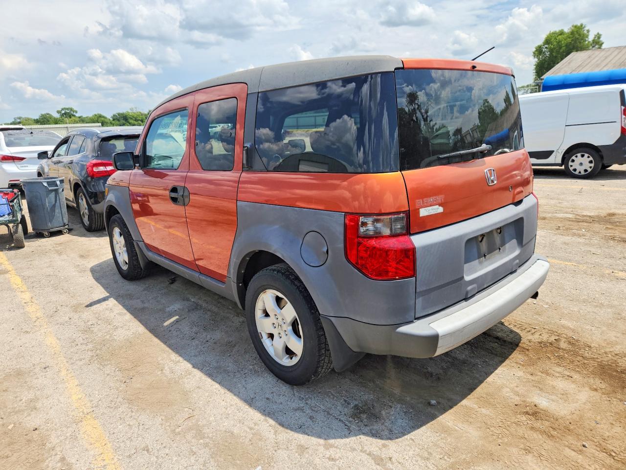 2003 Honda Element Ex Orange vin: 5J6YH28523L024191