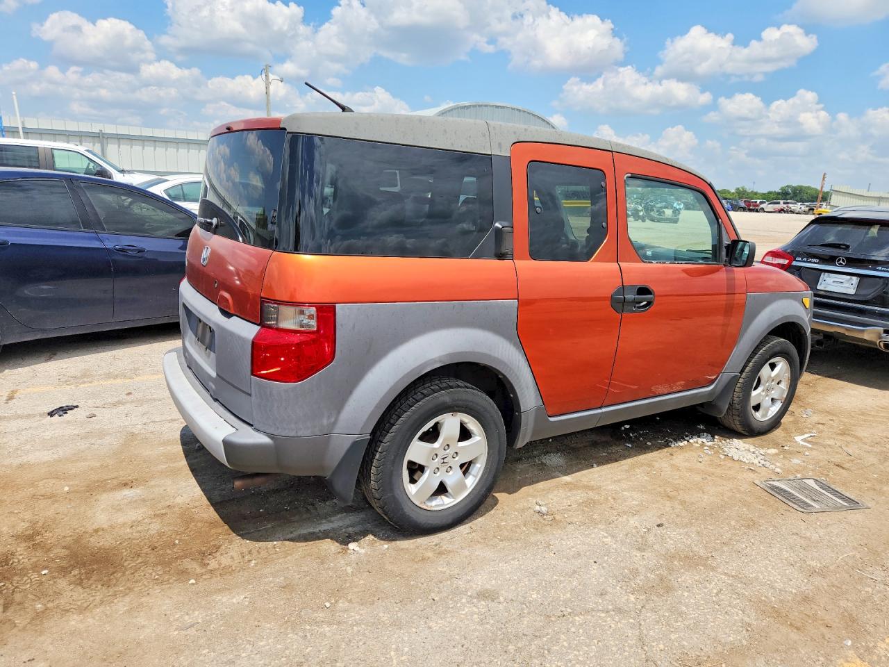 2003 Honda Element Ex Orange vin: 5J6YH28523L024191
