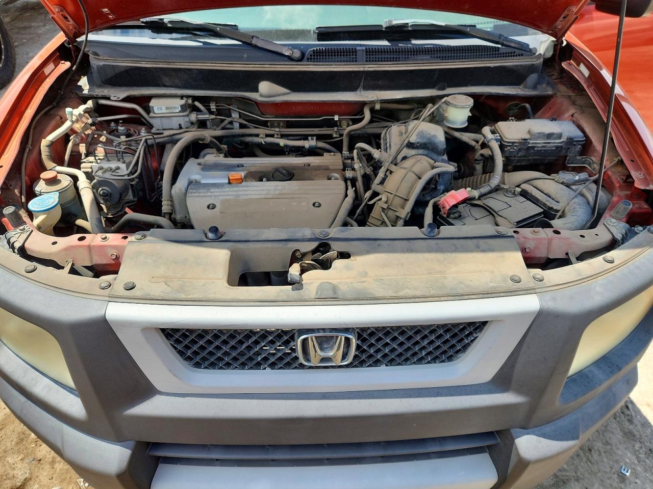 2003 Honda Element Ex Orange vin: 5J6YH28523L024191
