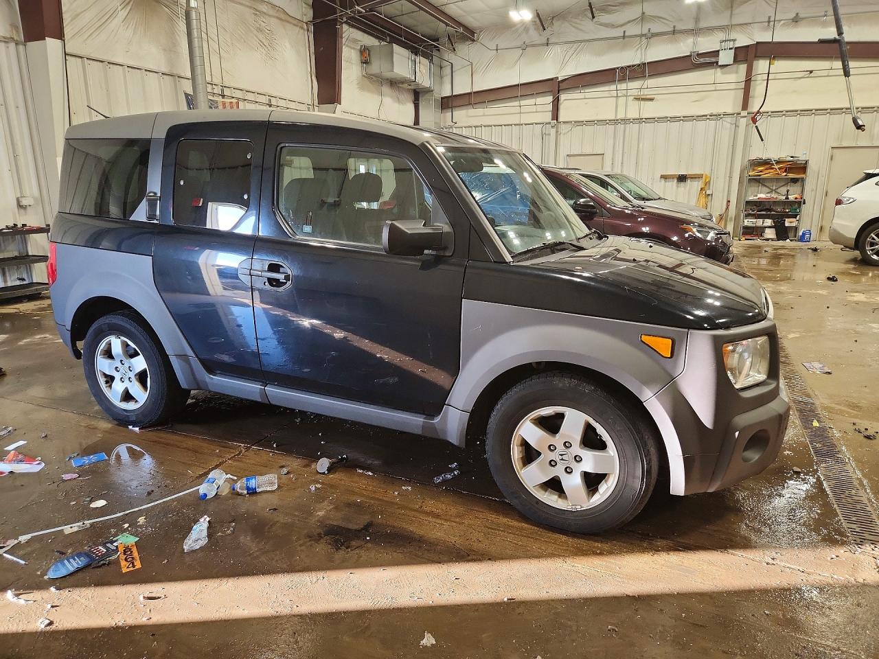 2003 Honda Element Ex Black vin: 5J6YH28523L030525