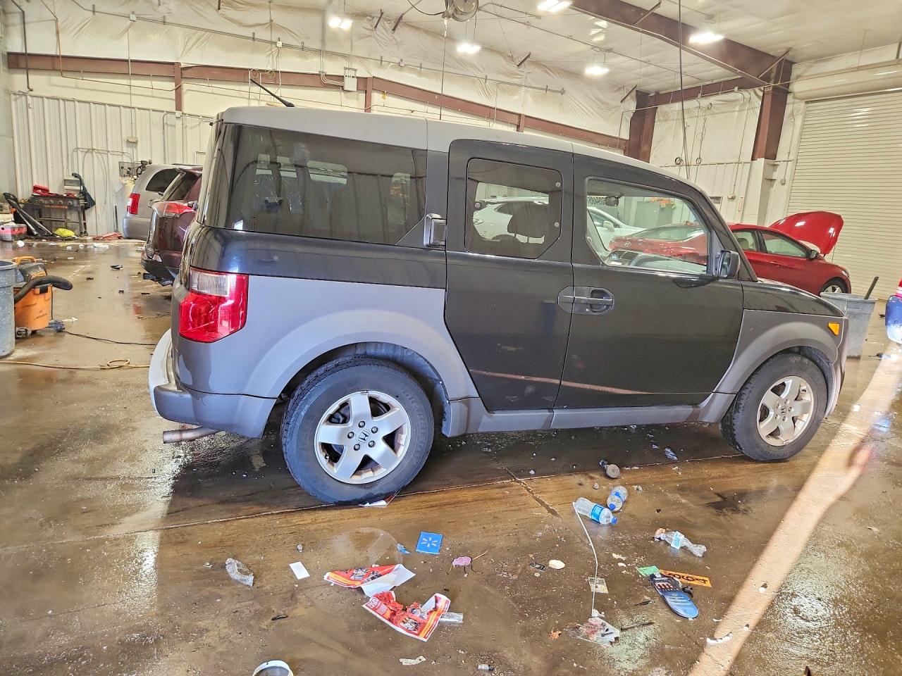 2003 Honda Element Ex Black vin: 5J6YH28523L030525