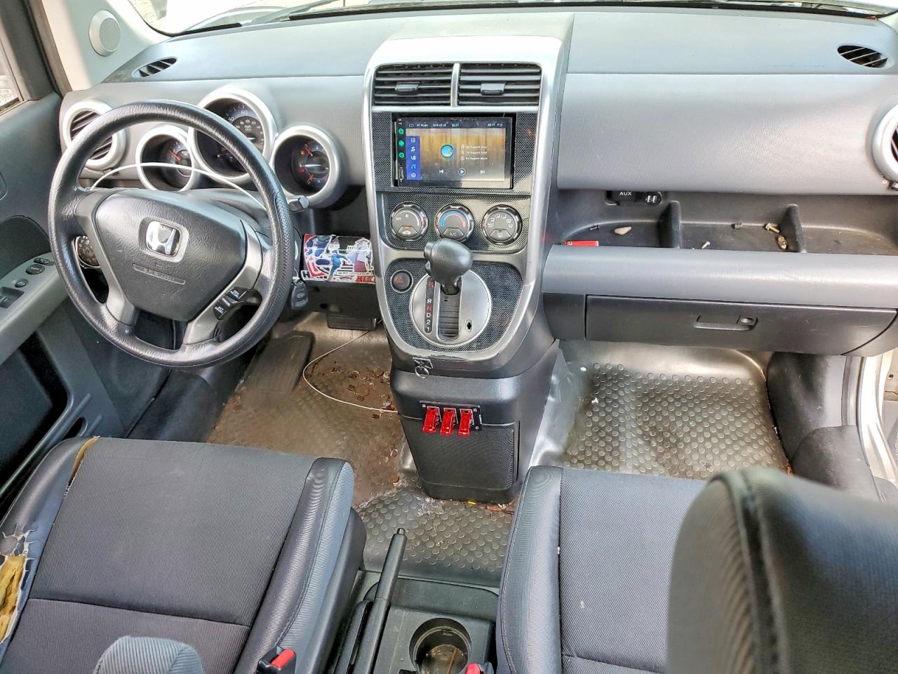2004 Honda Element Ex Gray vin: 5J6YH28524L019686