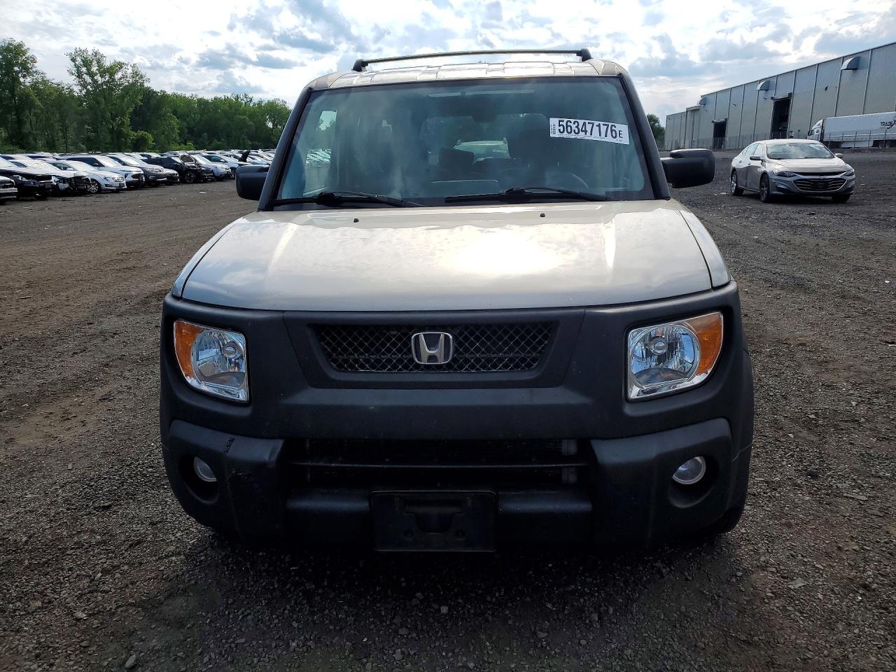 2004 Honda Element Ex Gray vin: 5J6YH28524L019686