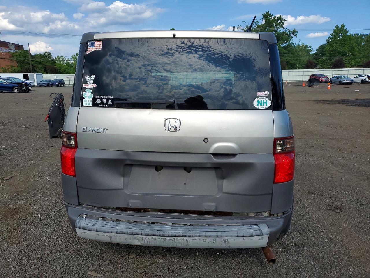 2004 Honda Element Ex Gray vin: 5J6YH28524L019686
