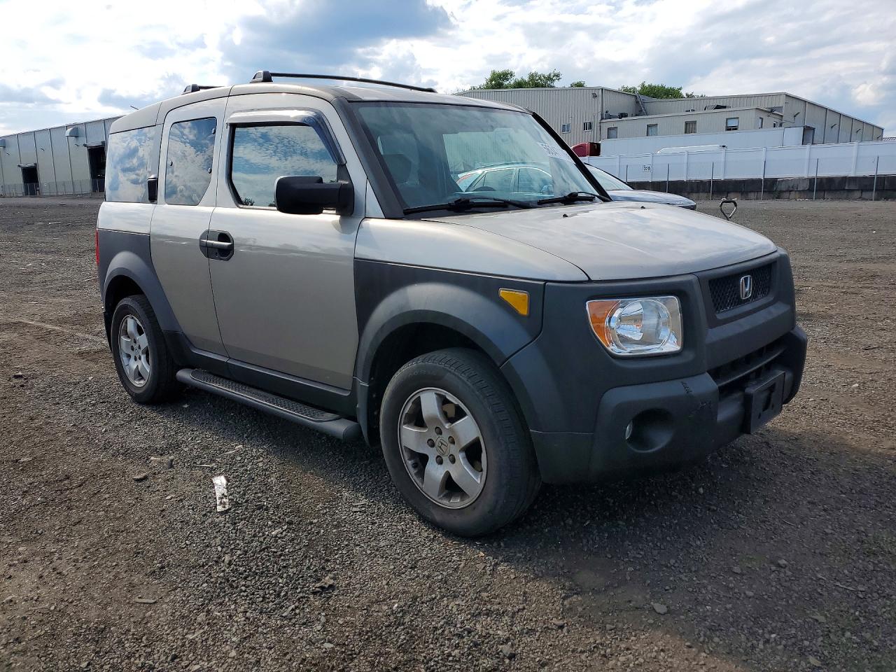 2004 Honda Element Ex Gray vin: 5J6YH28524L019686