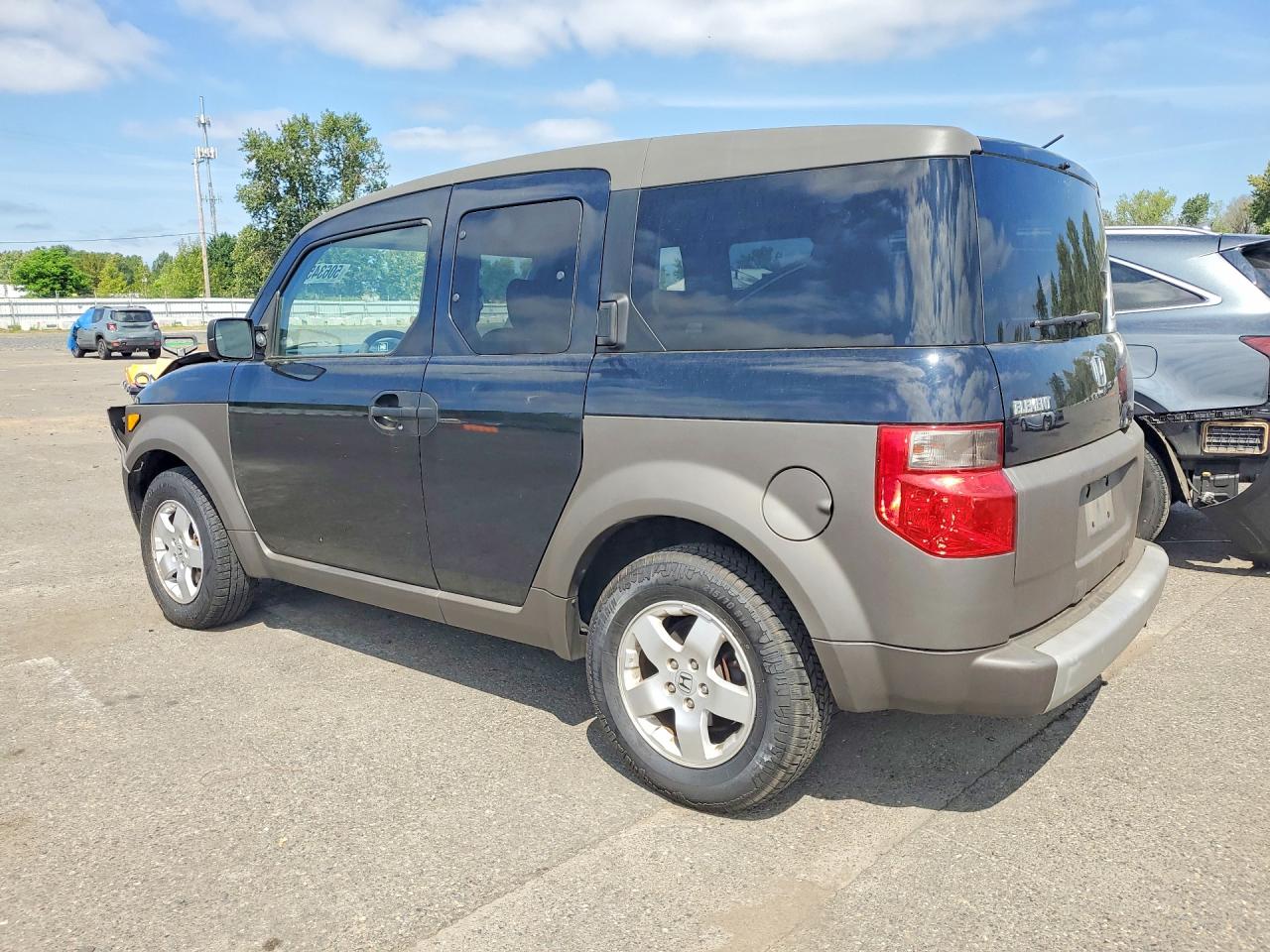 2003 Honda Element Ex Black vin: 5J6YH28533L007898