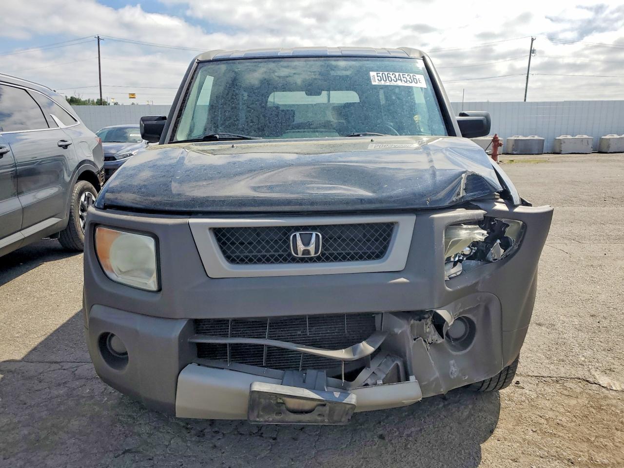 2003 Honda Element Ex Black vin: 5J6YH28533L007898