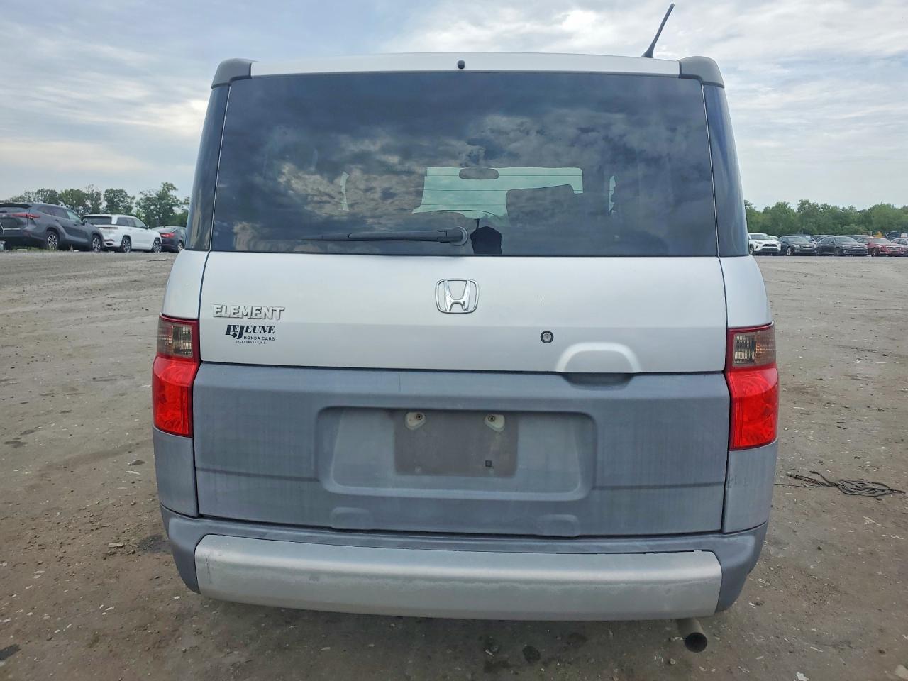 2003 Honda Element Ex Silver vin: 5J6YH28533L010896