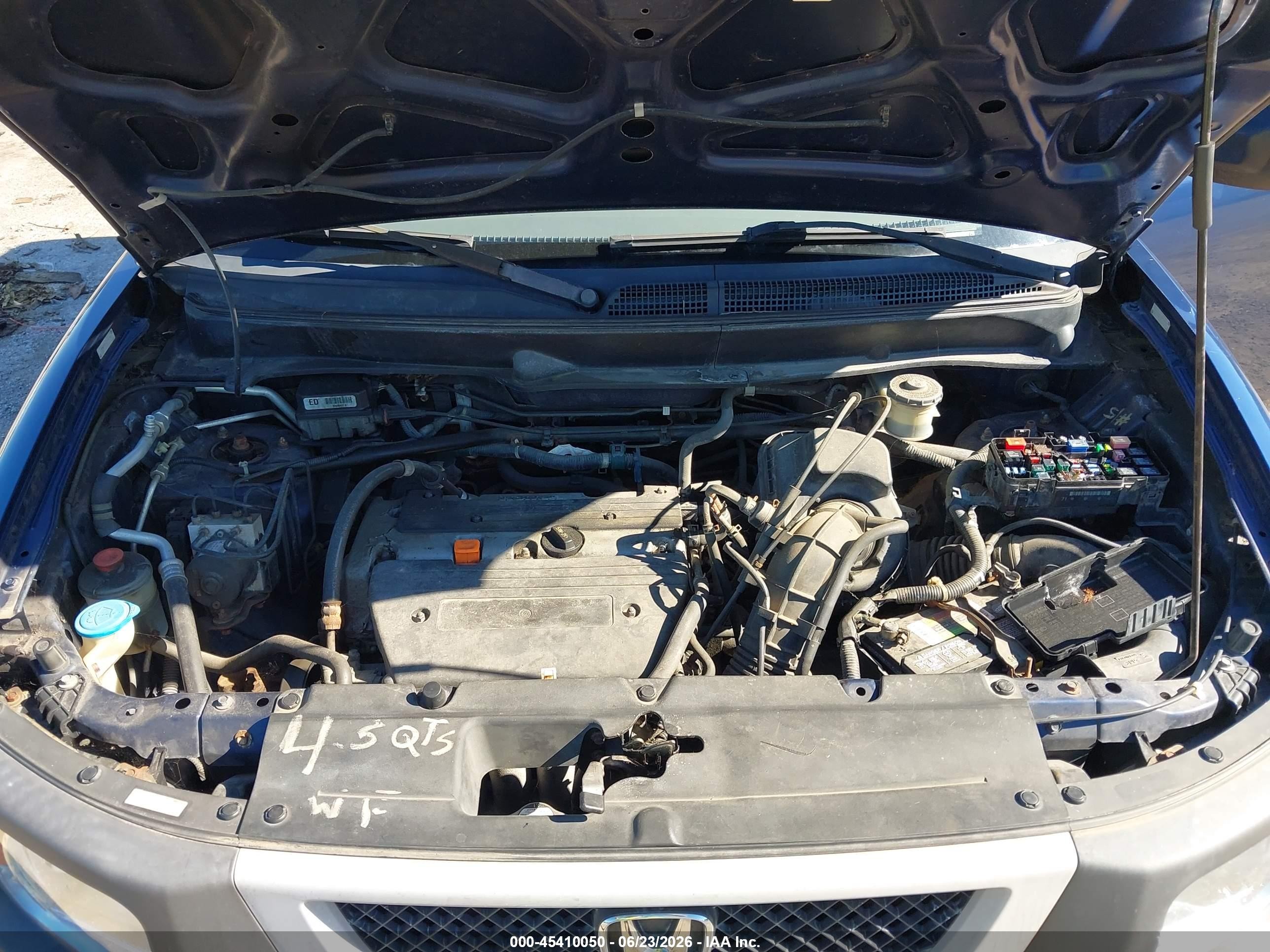 2003 Honda Element Ex Blue vin: 5J6YH28533L014284