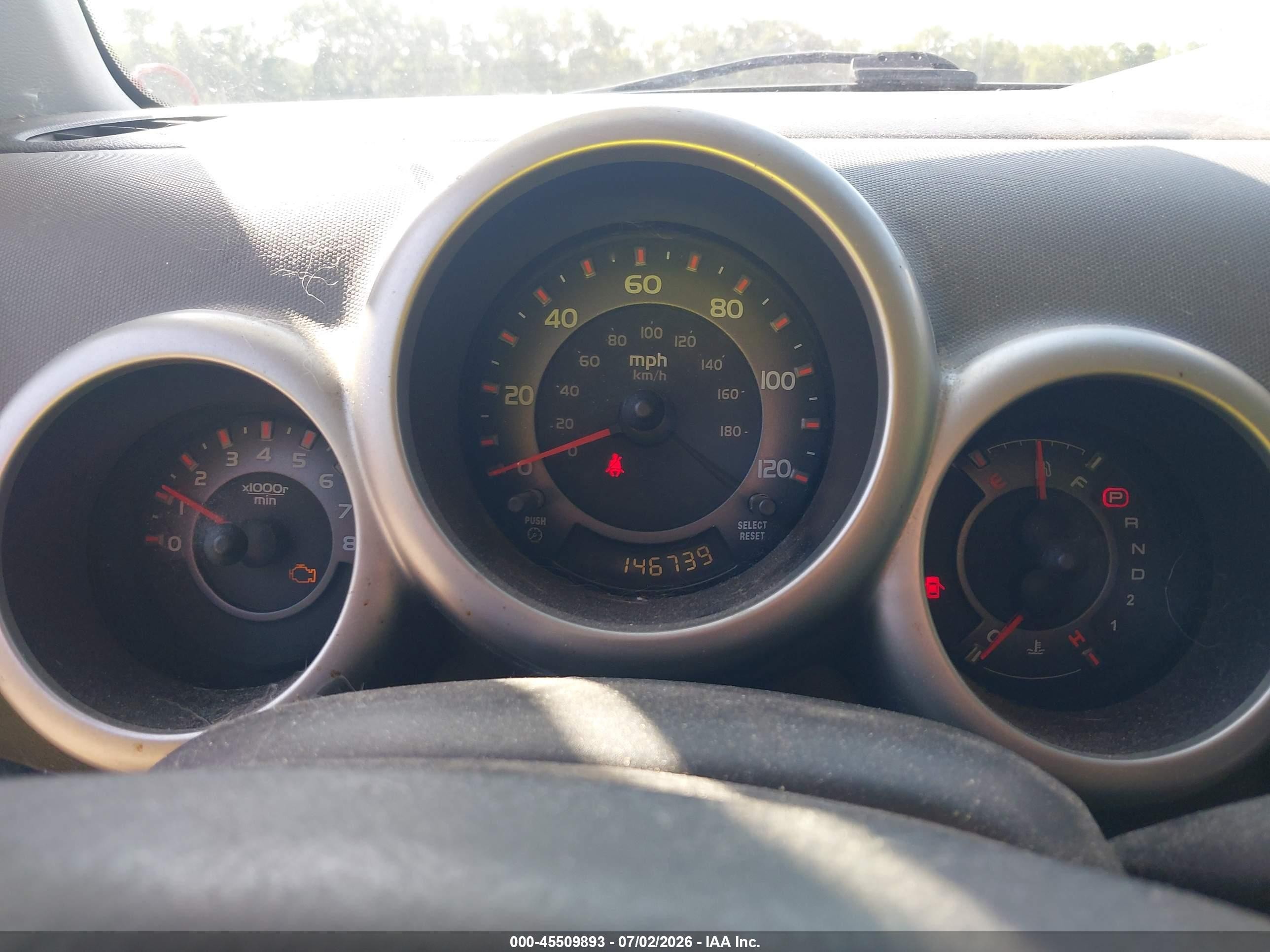 2003 Honda Element Ex Orange vin: 5J6YH28533L018478