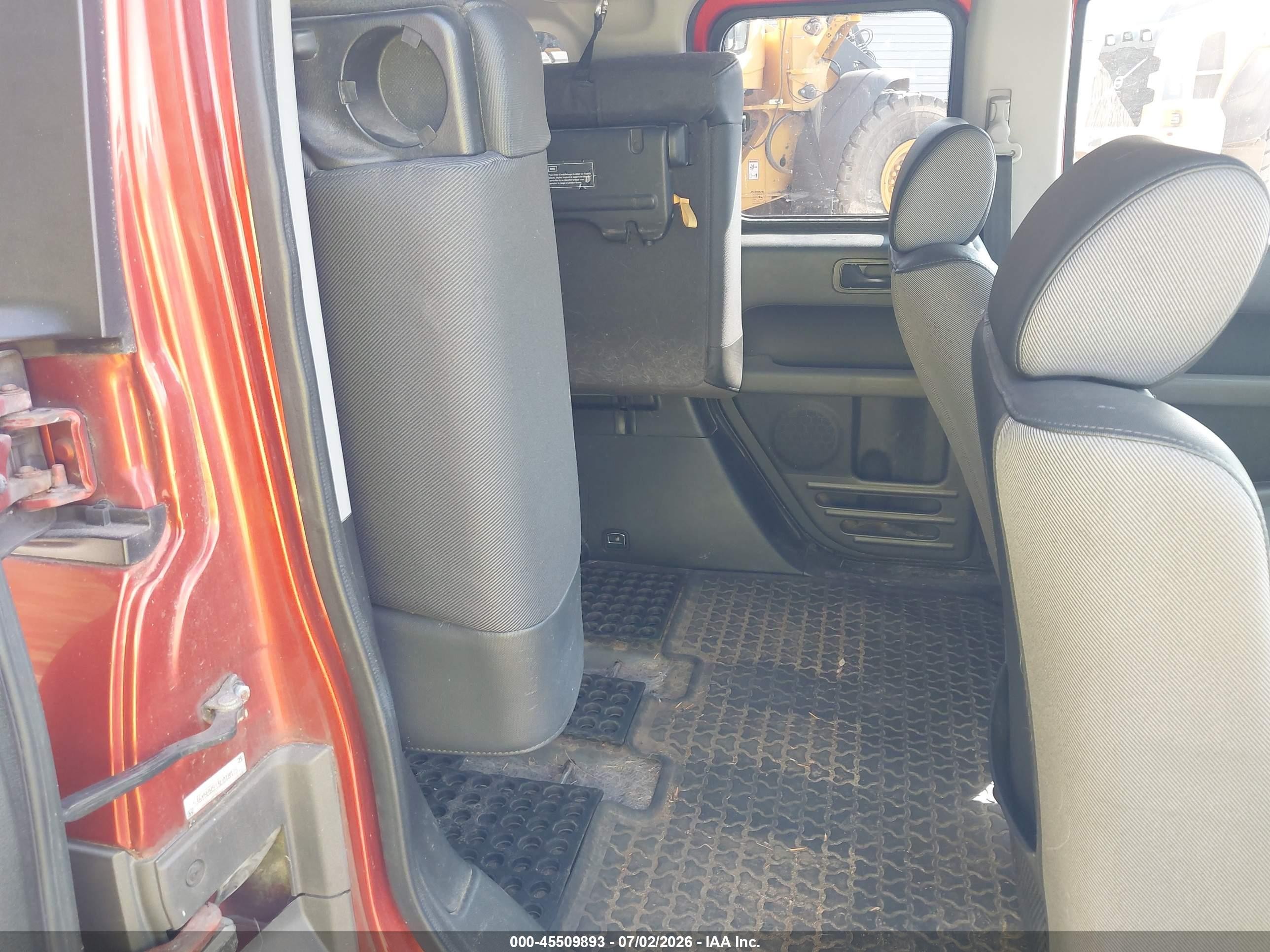 2003 Honda Element Ex Orange vin: 5J6YH28533L018478