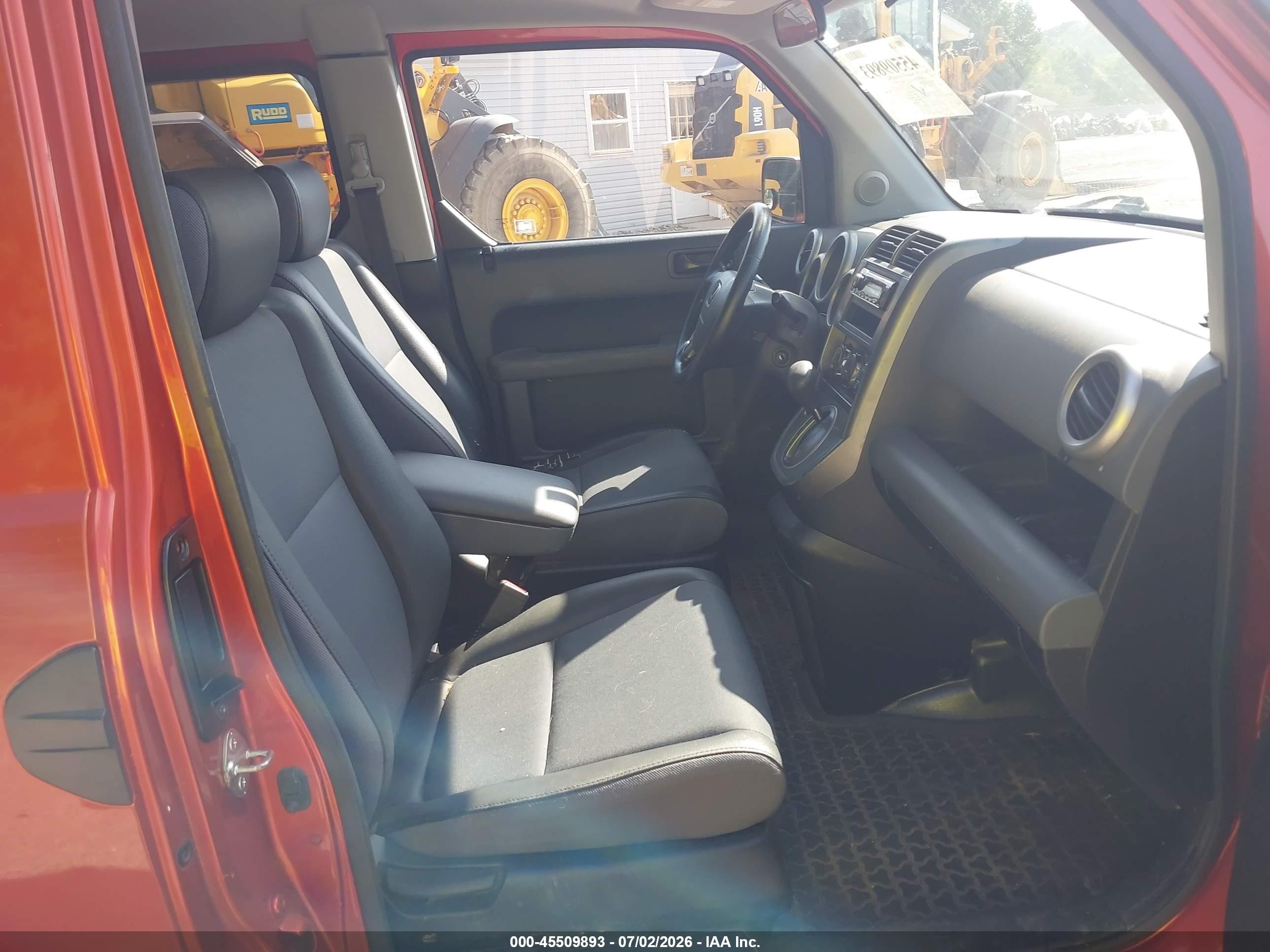 2003 Honda Element Ex Orange vin: 5J6YH28533L018478