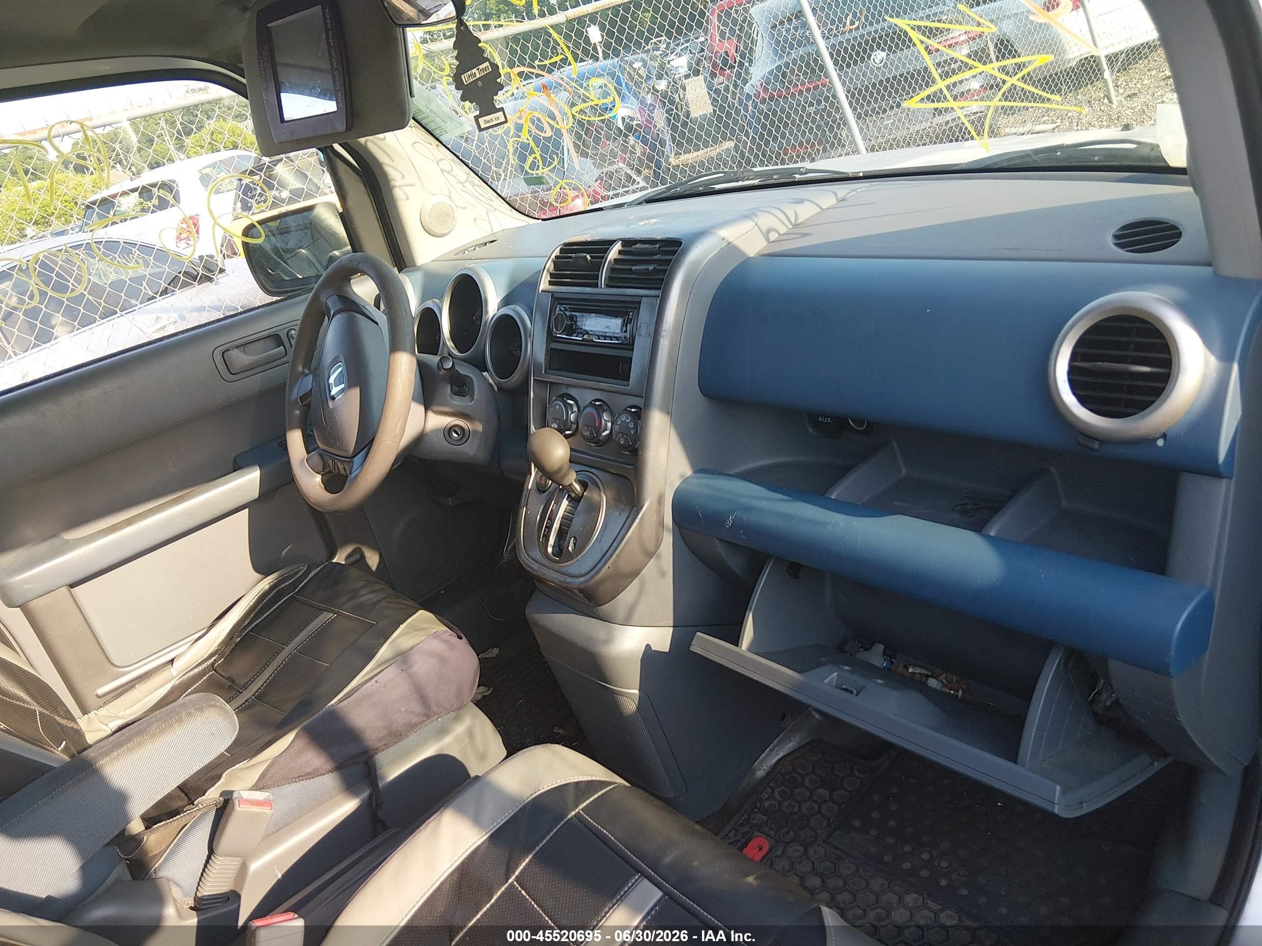 2003 Honda Element Ex Gray vin: 5J6YH28533L022224