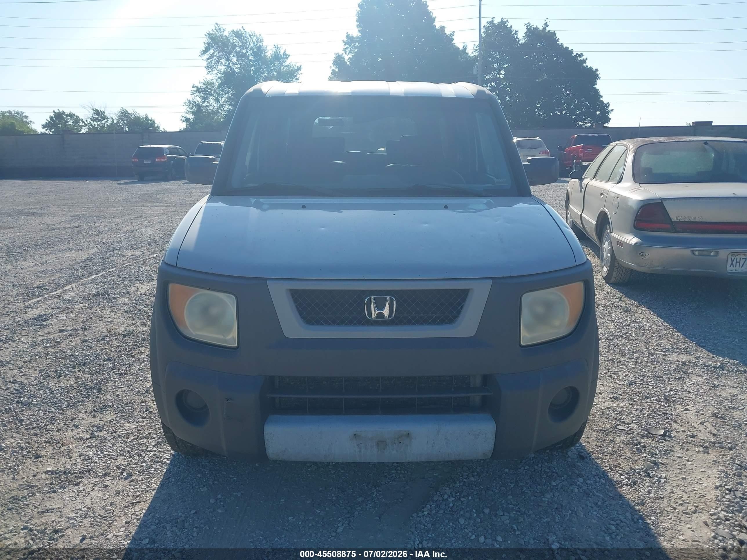 2003 Honda Element Ex Silver vin: 5J6YH28533L029013