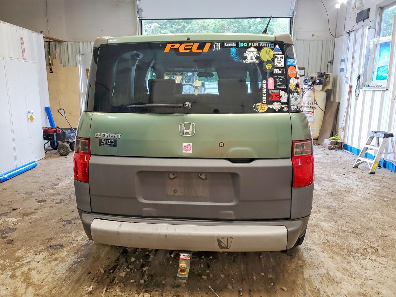 2003 Honda Element Ex Green vin: 5J6YH28533L038875