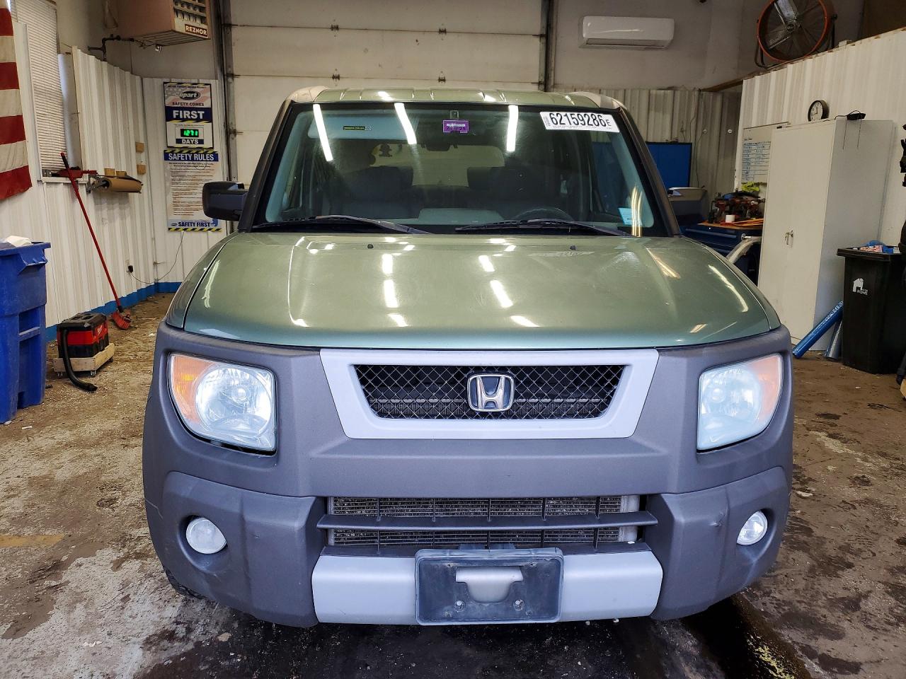 2003 Honda Element Ex Green vin: 5J6YH28533L038875