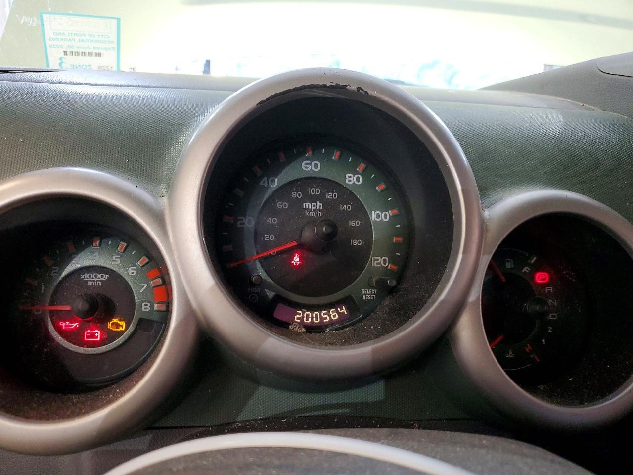 2003 Honda Element Ex Green vin: 5J6YH28533L038875