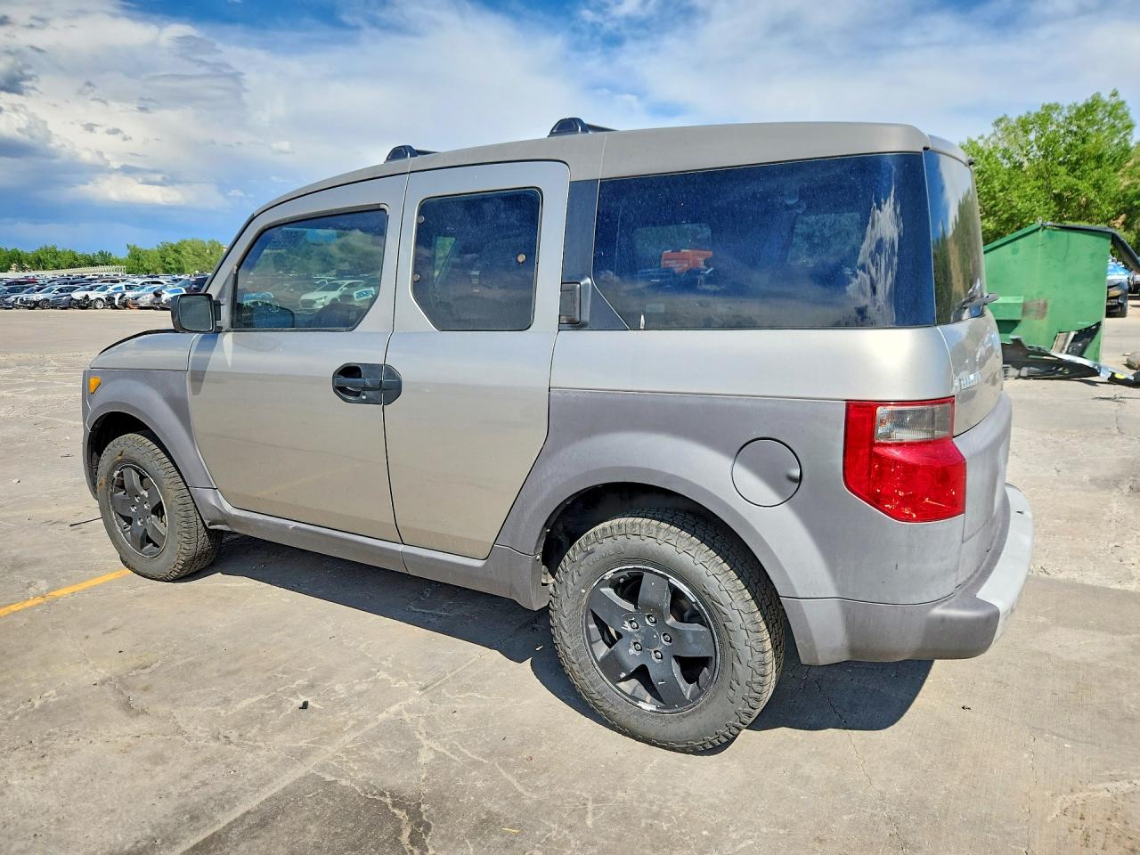 2004 Honda Element Ex Gray vin: 5J6YH28534L004047