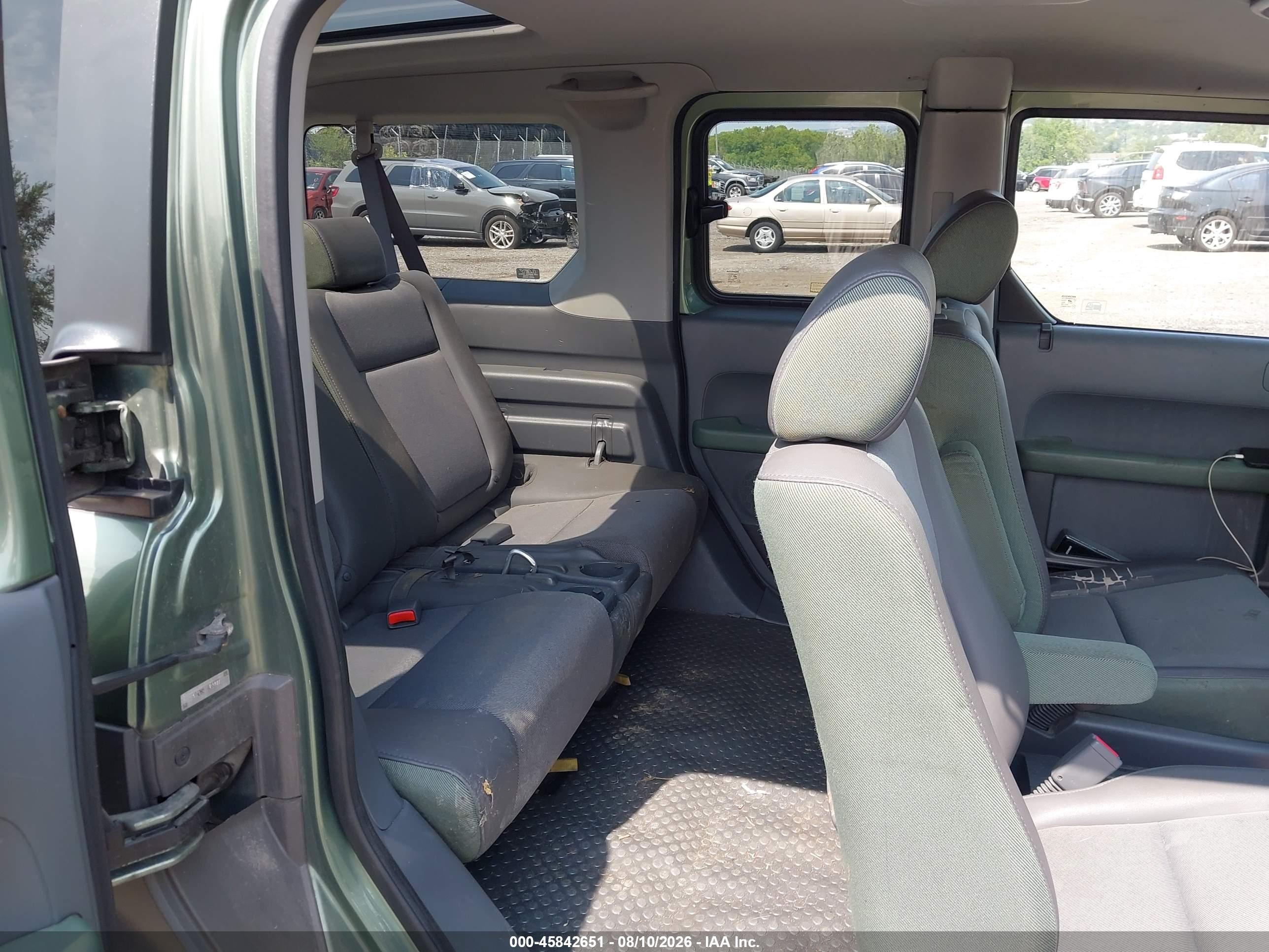 2004 Honda Element Ex Green vin: 5J6YH28534L037730