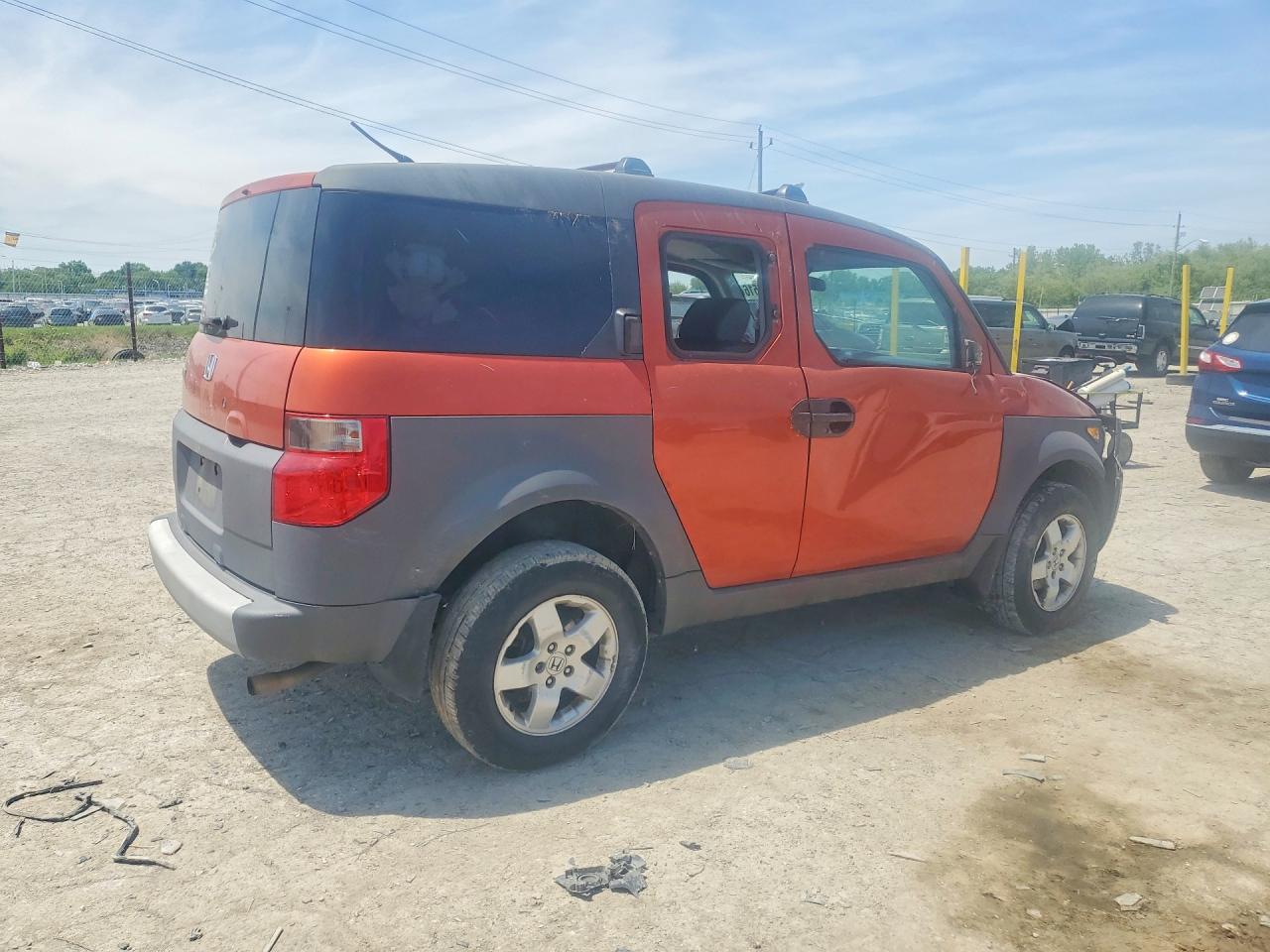 2003 Honda Element Ex Orange vin: 5J6YH28543L026217