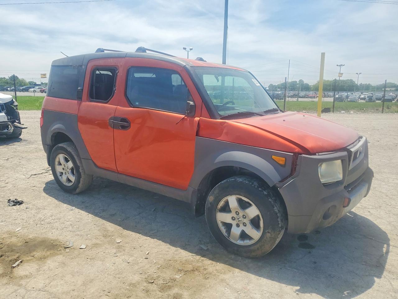 2003 Honda Element Ex Orange vin: 5J6YH28543L026217