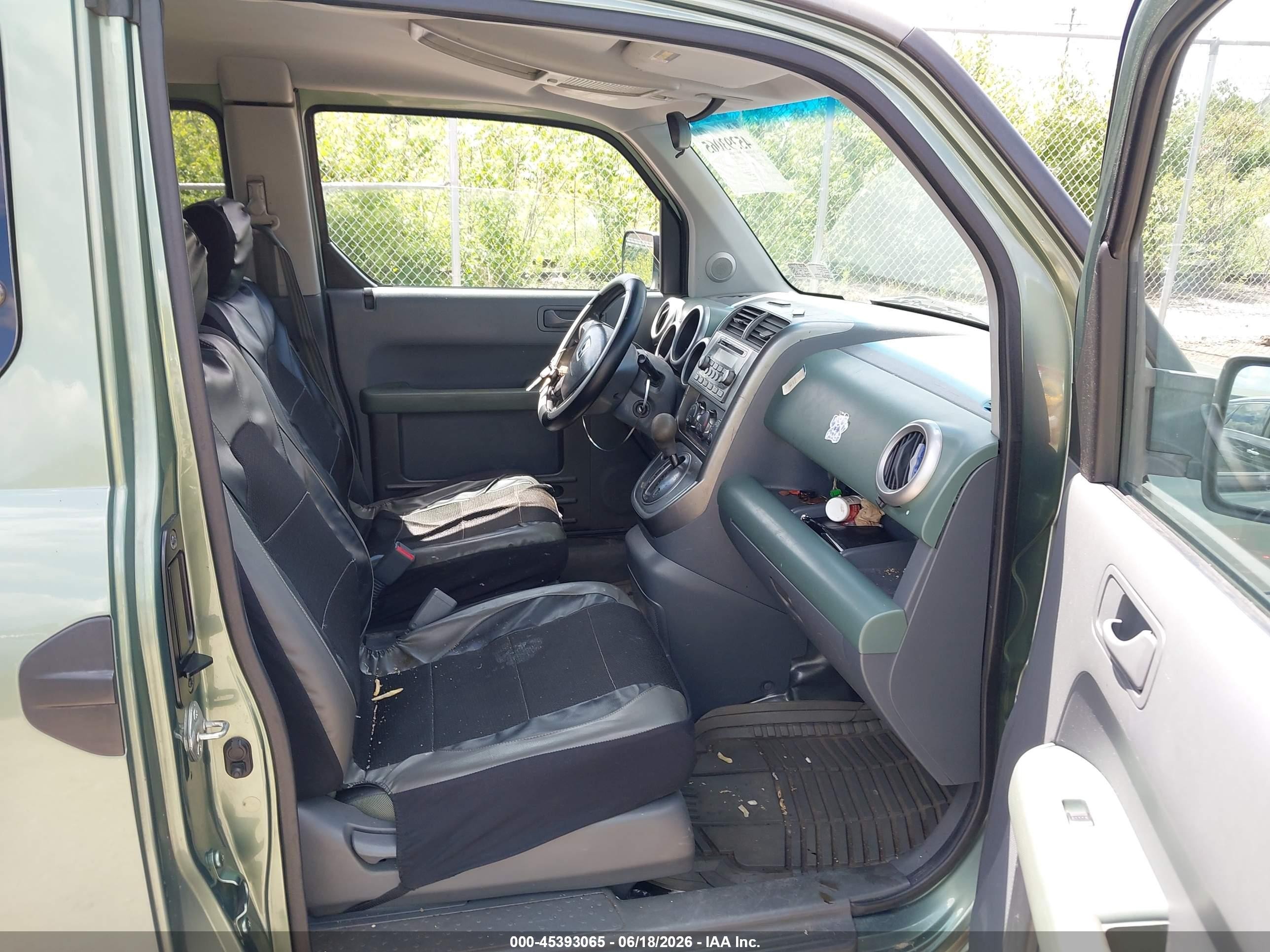 2003 Honda Element Ex Зеленый vin: 5J6YH28543L032602