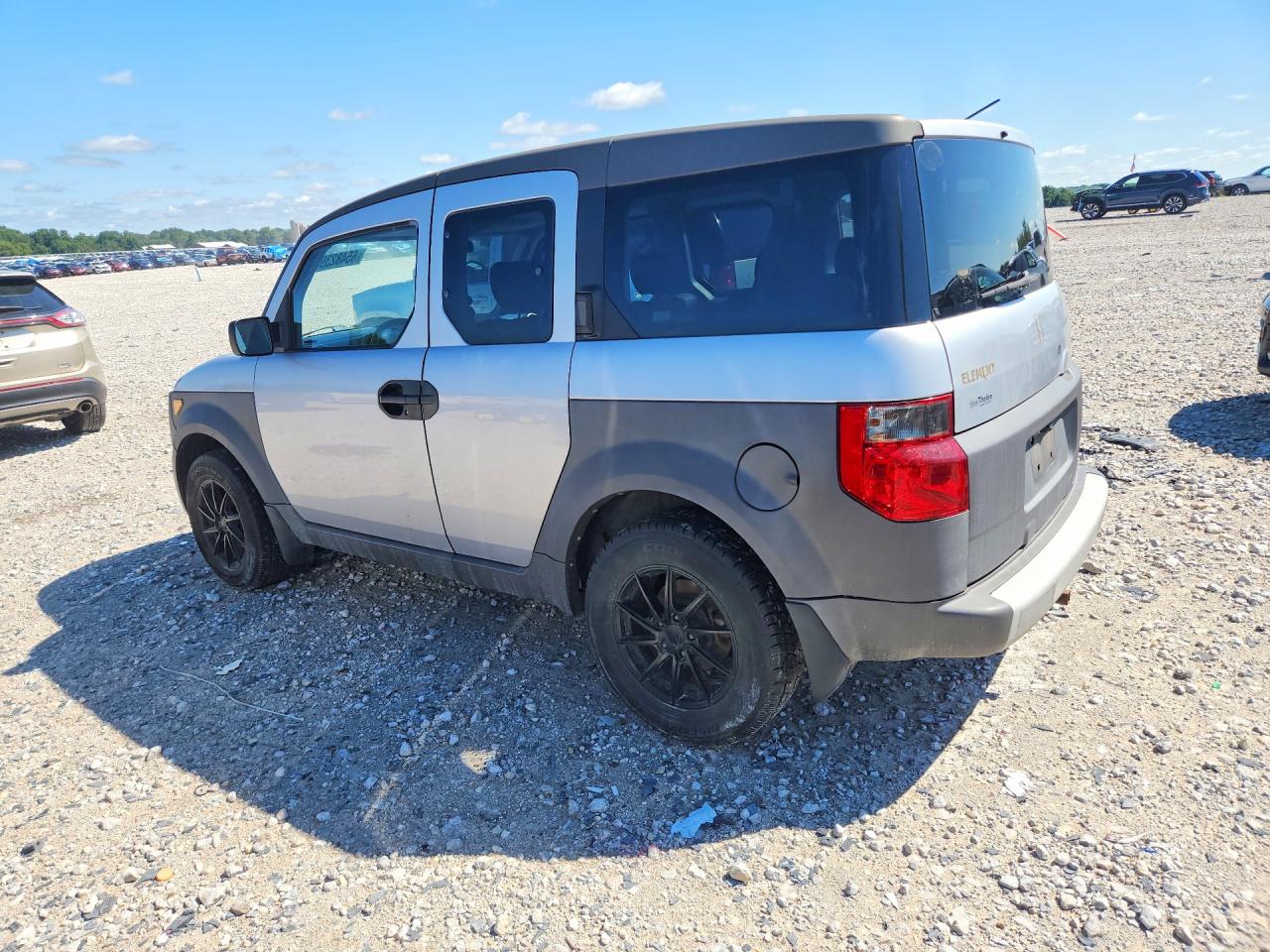2003 Honda Element Ex Silver vin: 5J6YH28543L044863