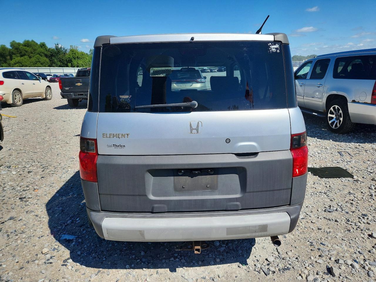 2003 Honda Element Ex Silver vin: 5J6YH28543L044863