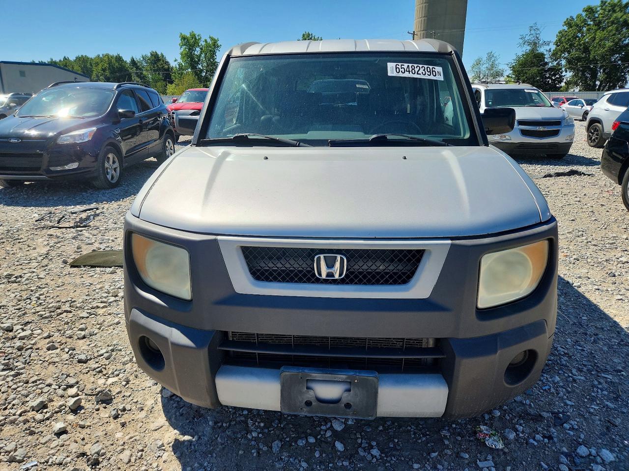 2003 Honda Element Ex Silver vin: 5J6YH28543L044863