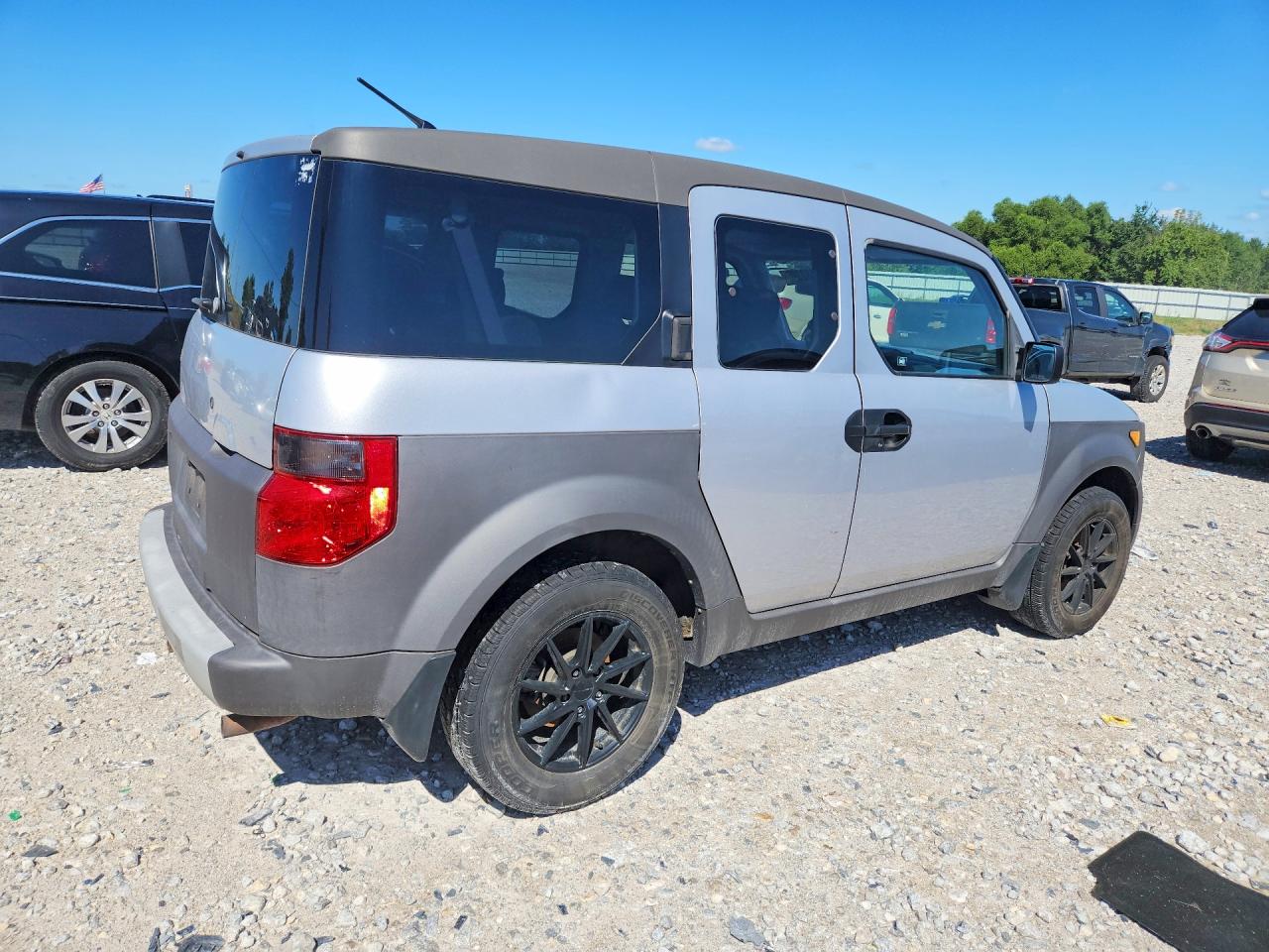 2003 Honda Element Ex Silver vin: 5J6YH28543L044863