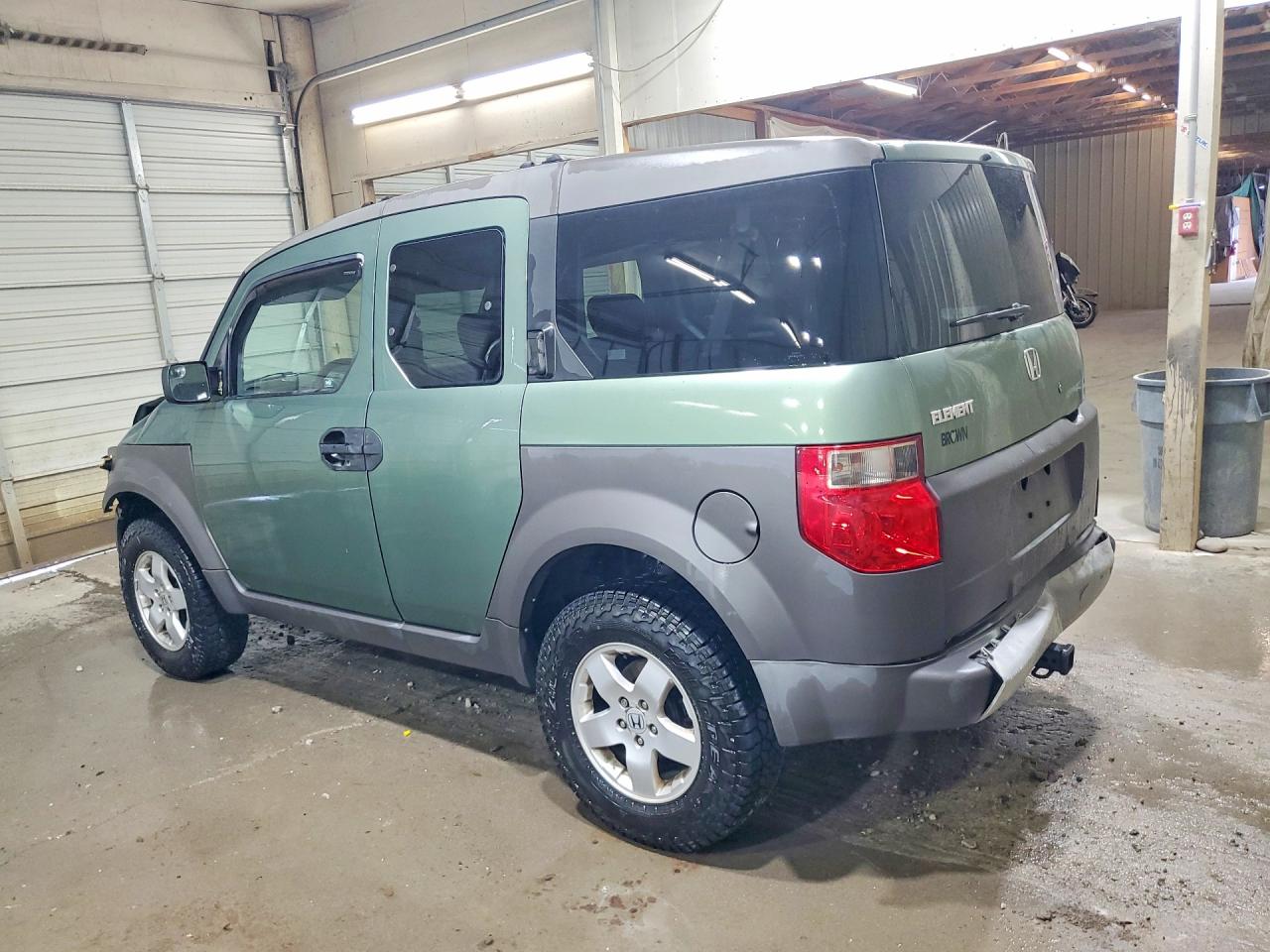 2003 Honda Element Ex Зеленый vin: 5J6YH28543L053899